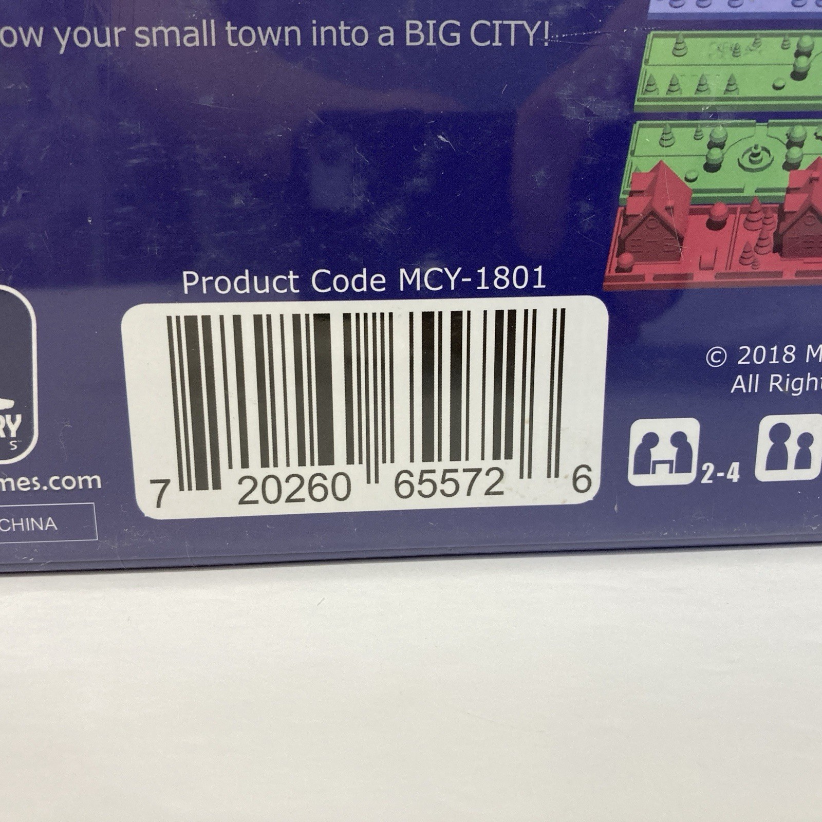 New BIG CITY BOARD GAME Jumbo 20th Anniversary Edition Mercury 2019 oop SEALED
