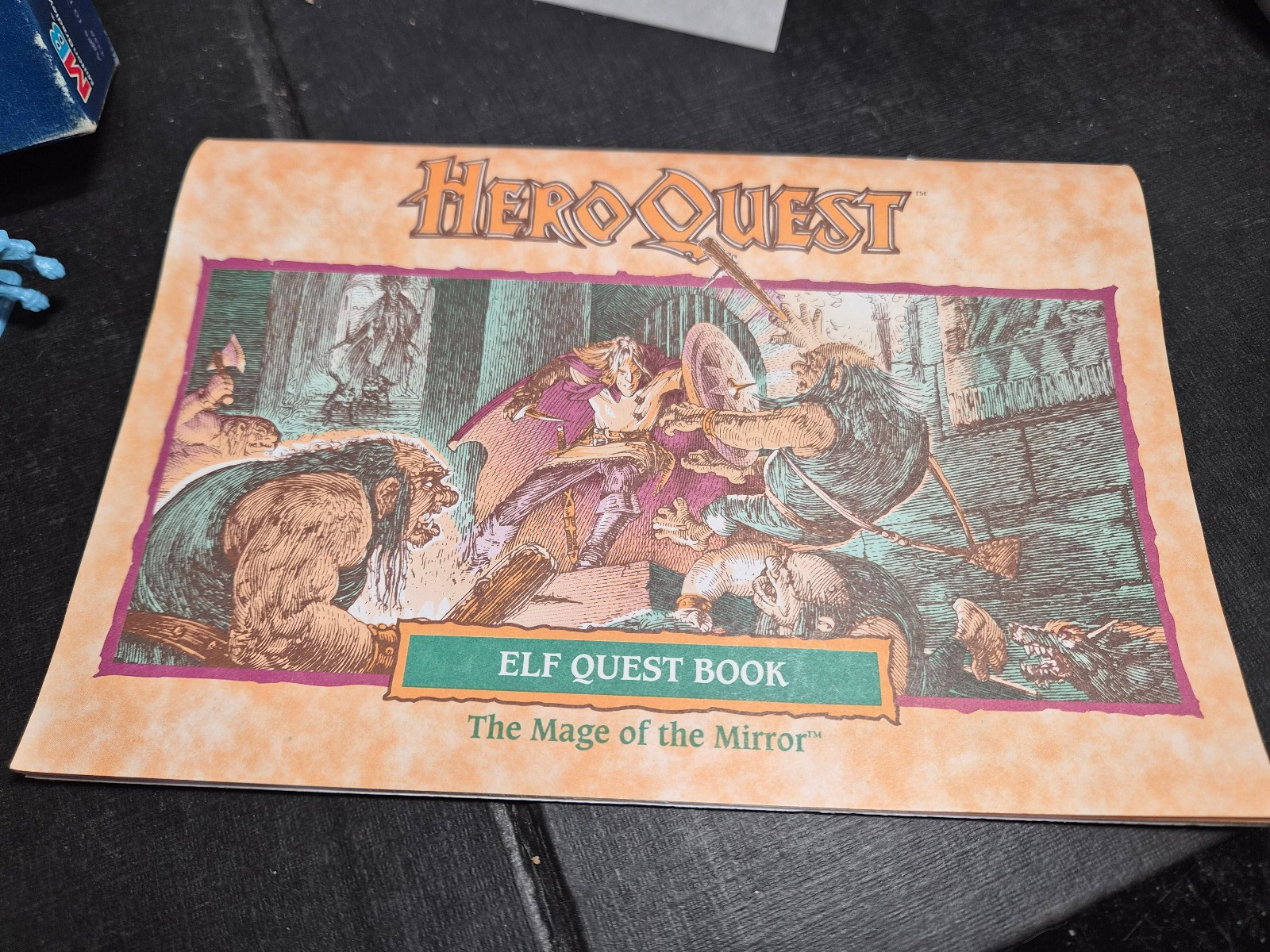 HeroQuest 1992 Quest Pack for the Elf Expansion Pack Complete Un Punched