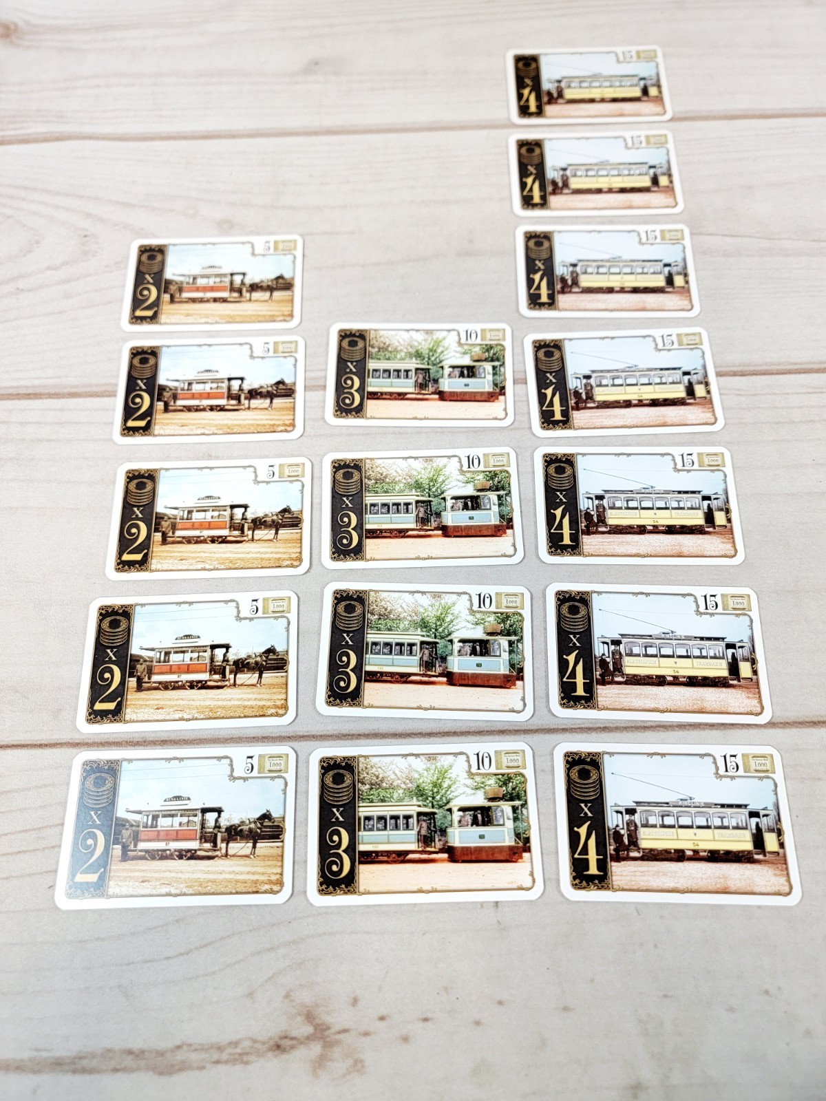 Trambahn Board Game Mayfair Games 2015 By Helmut Ohley 2 Player – Complete