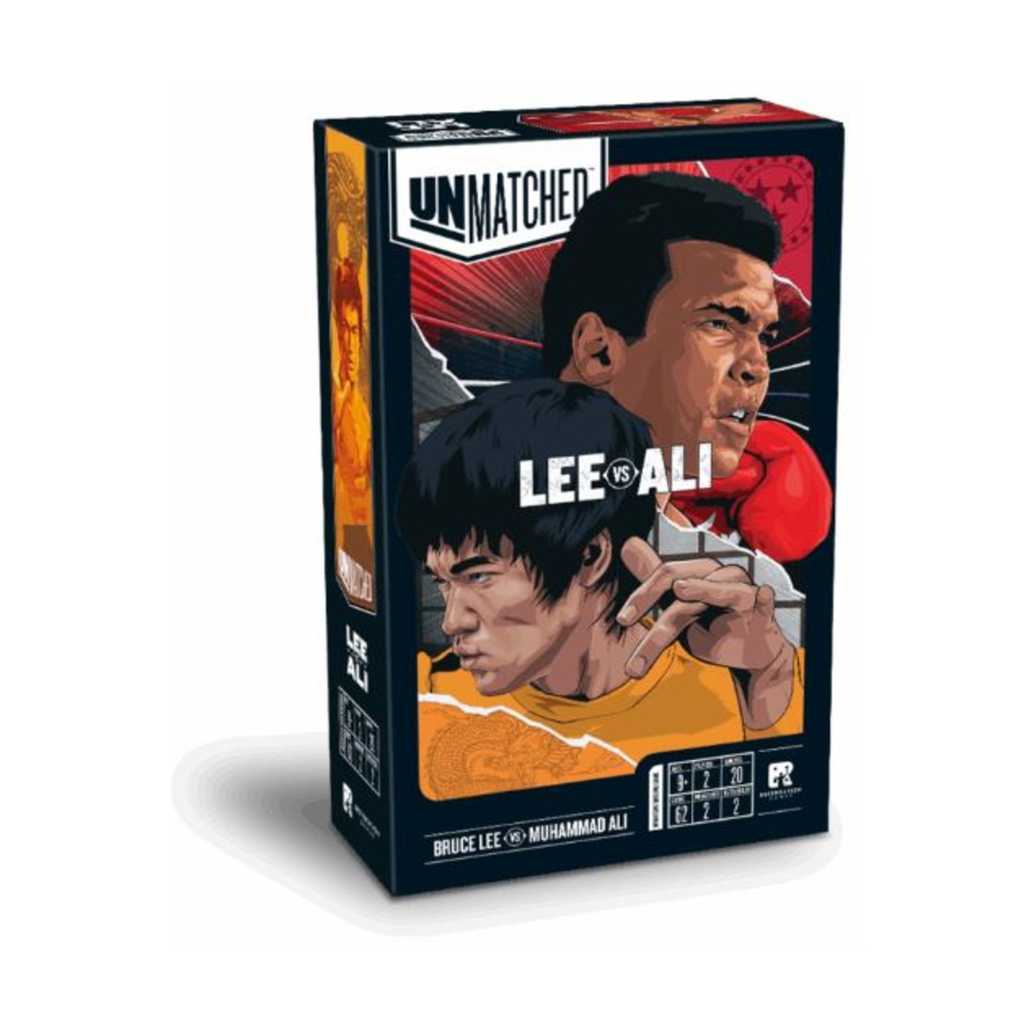 Restoration Board Game Bruce Lee vs Muhammad Ali Box SW (New)