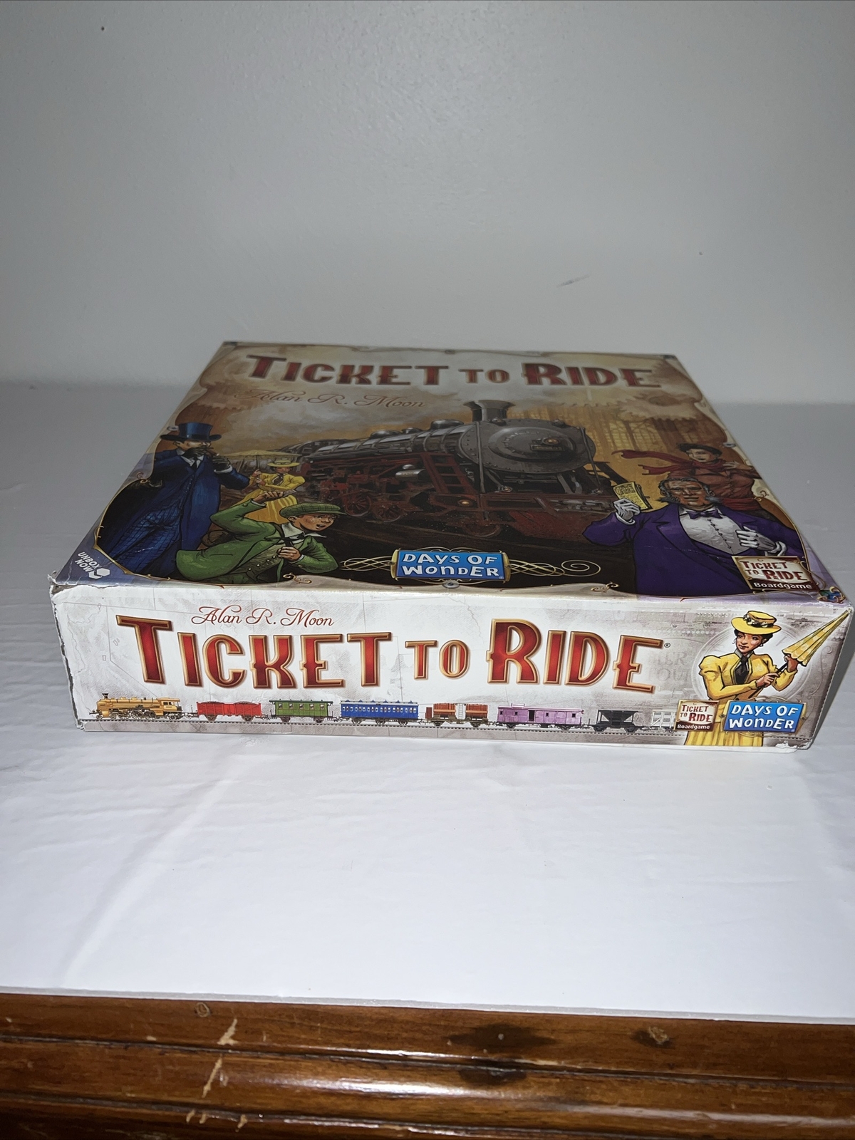 Ticket To Ride Days of Wonder by Alan R. Moon Board