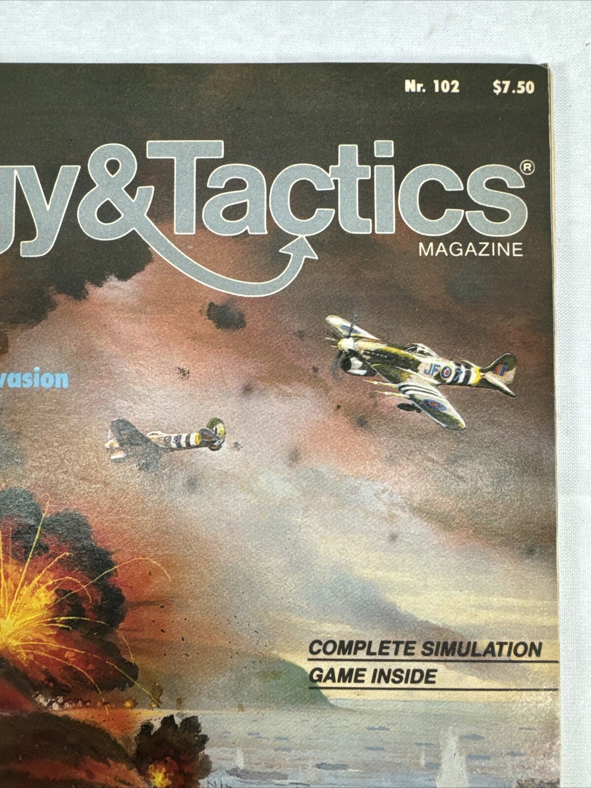 Strategy & Tactics 102 – Monty’s D-Day Complete Unpunched and Unused