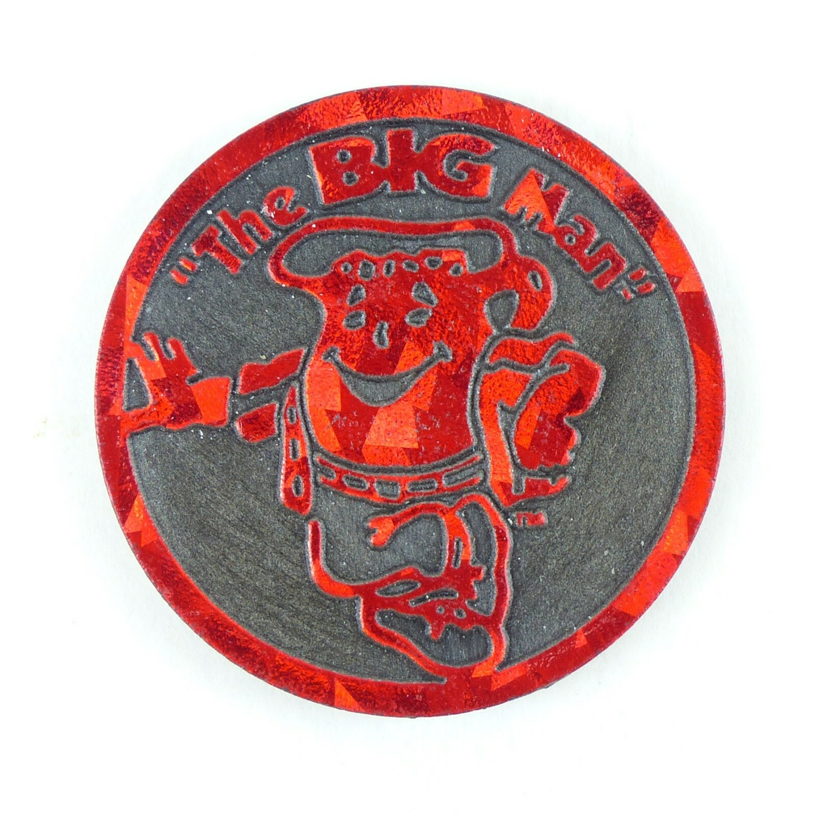 2 Kool-Aid “The BIG Man” Plastic POG Kini Slammer World Pog Federation WPF 1990s