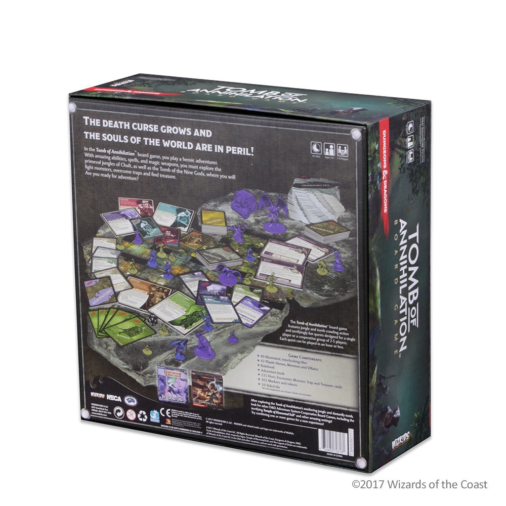 Dungeons & Dragons: Tomb of Annihilation Adventure System Board Game Standard Ed