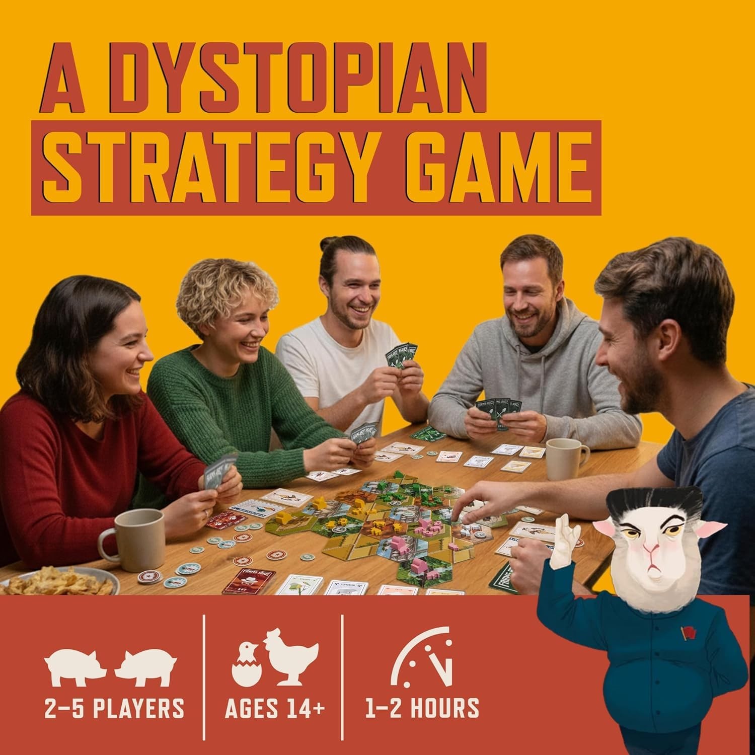 Deluxe Edition – Premium Strategy Board Game for Adults & Family, 2–5 Players…
