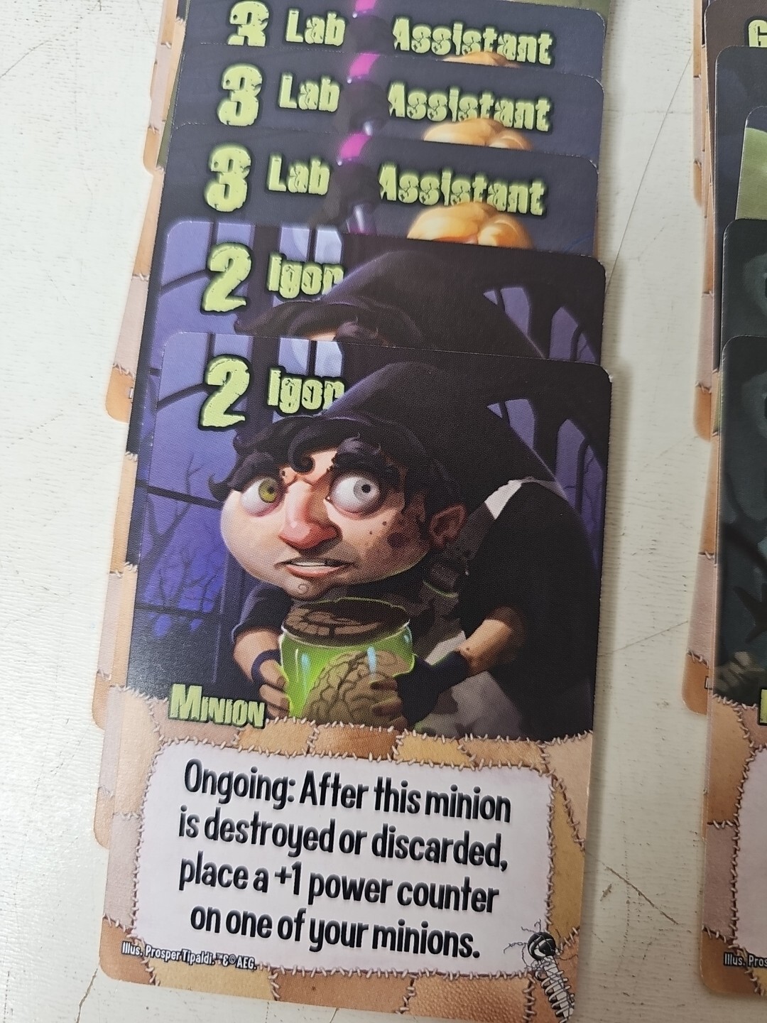 Smash Up MAD SCIENTISTS Faction Pack Alderac Entertainment Group REPLACEMENT SET
