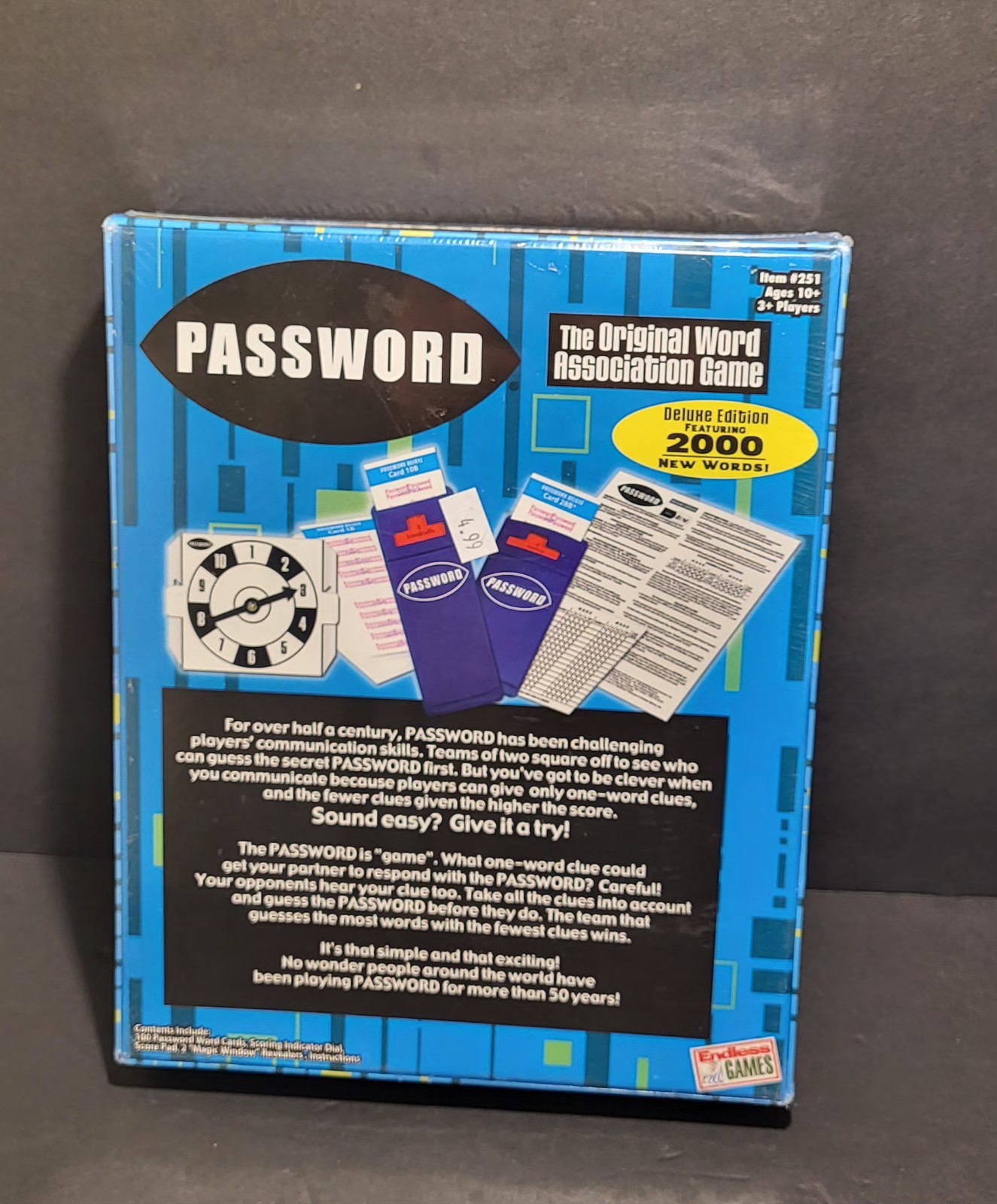 Password Deluxe Edition NEW SEALED Board Game Barnes & Noble Exclusive 2019