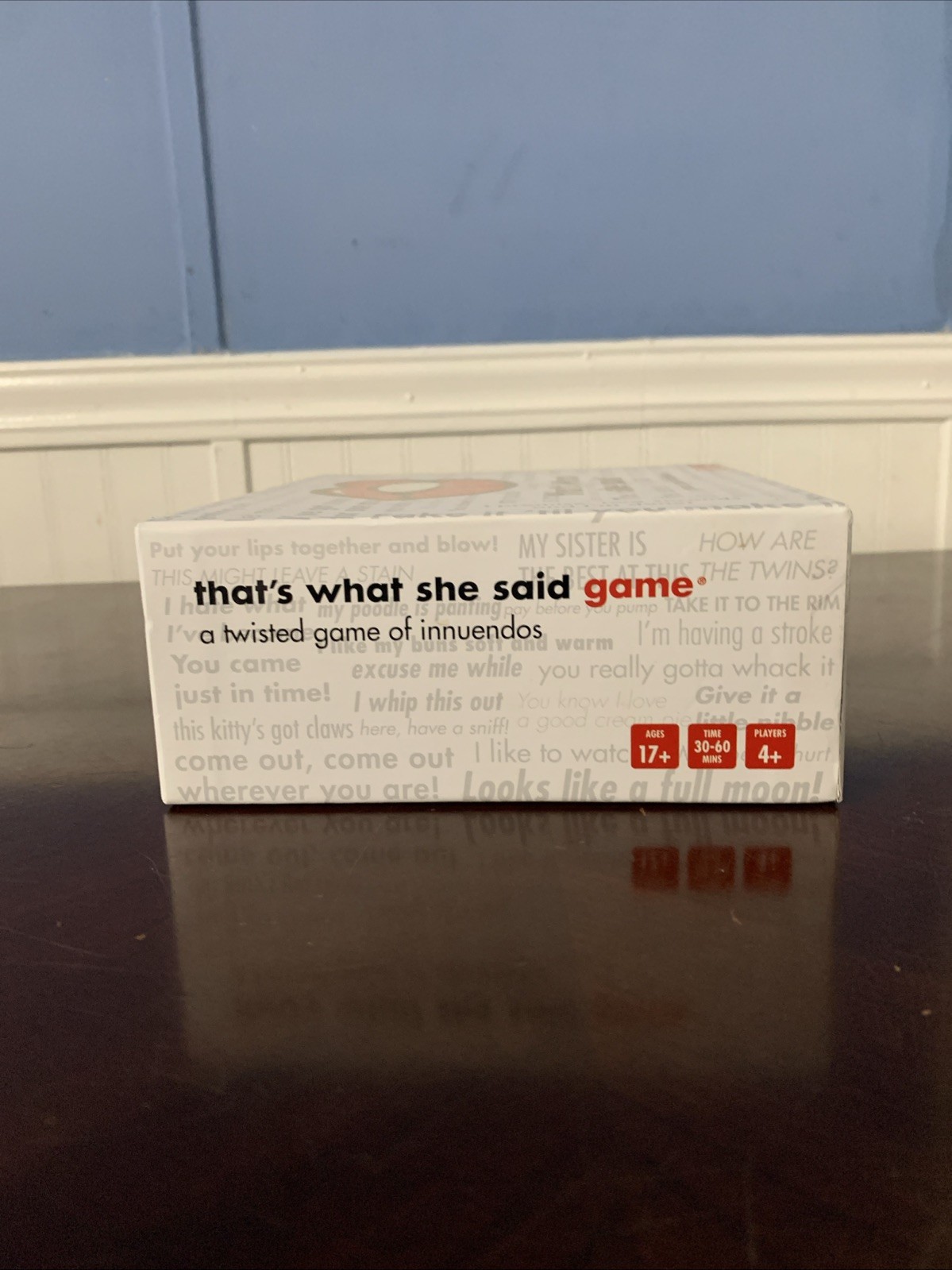 That’s What She Said Game – The Hilariously Twisted Party Game Adults Only