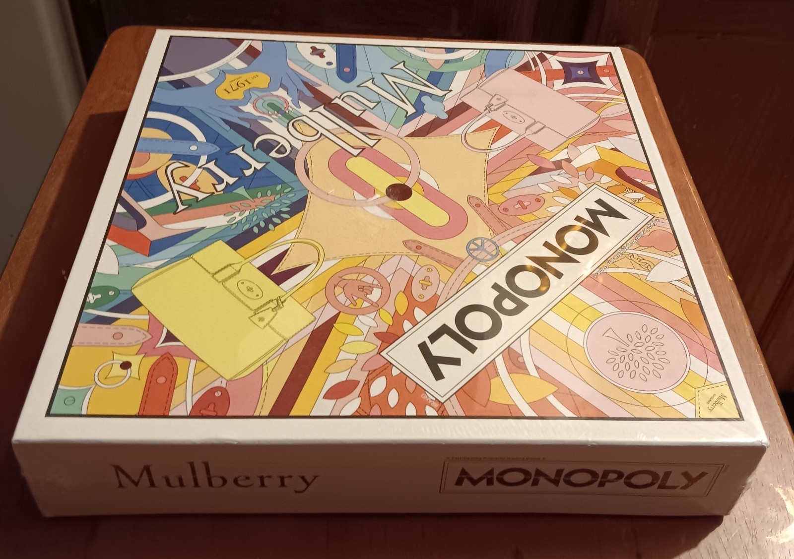 Mulberry Monopoly Board Game Luxury Bag Limited Edition England RARE New SEALED