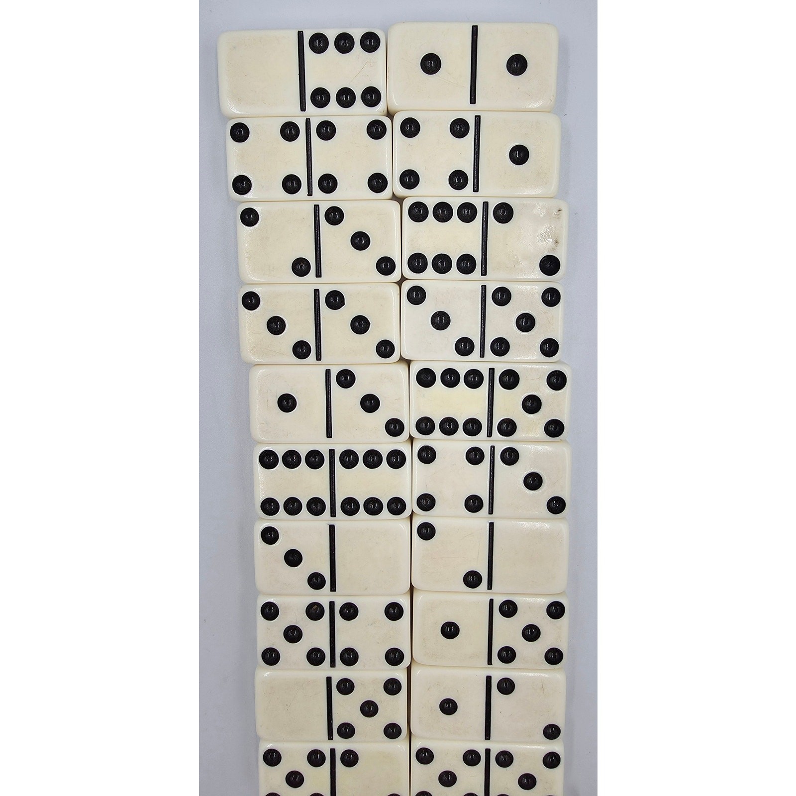 Puremco Marblelike Dominoes Extra Thick USA 28 Pcs Texas To The Bones