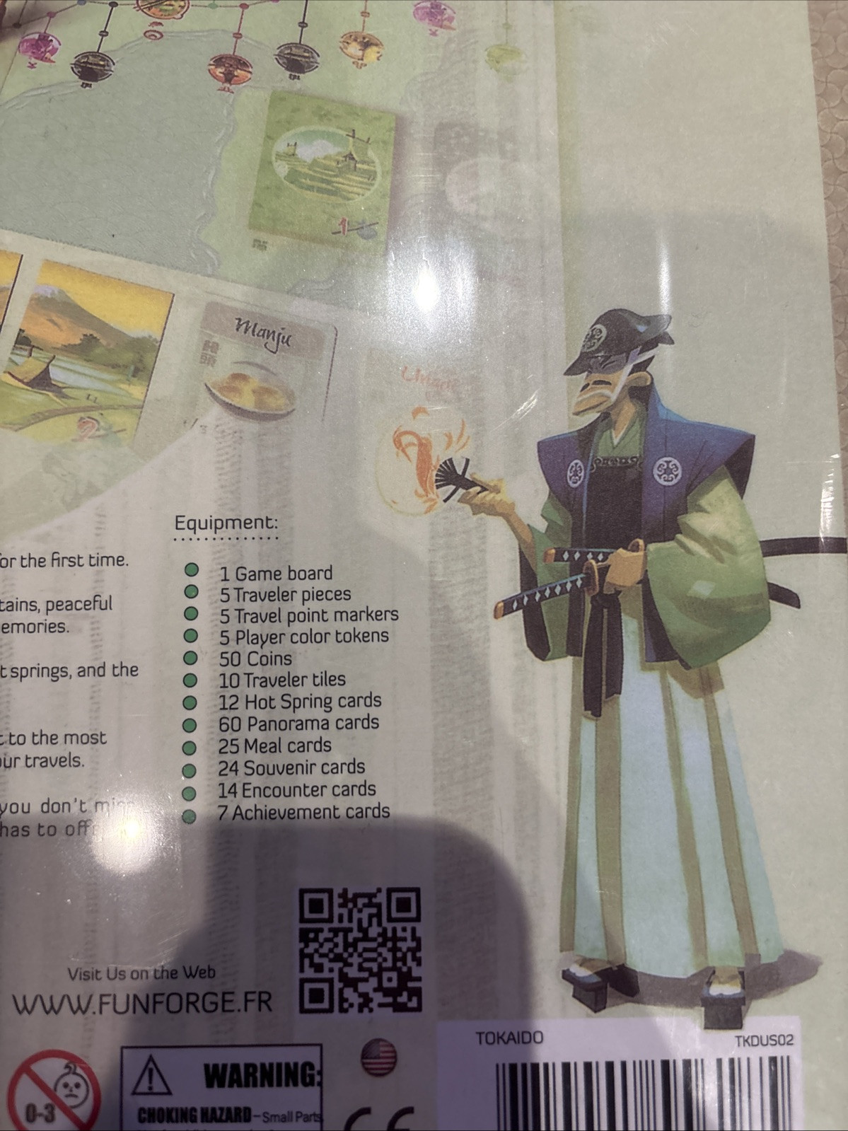 Tokaido Board Game FUN FORGE 2014 Antoine Bauza Naiade *Sealed*