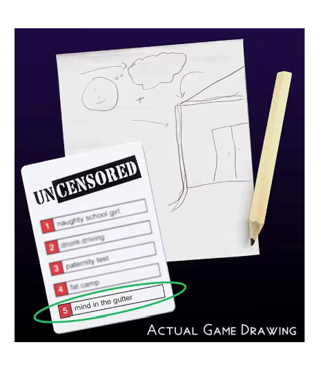 Drawing Without Dignity Adult Party Card Game Award-Winning Fun