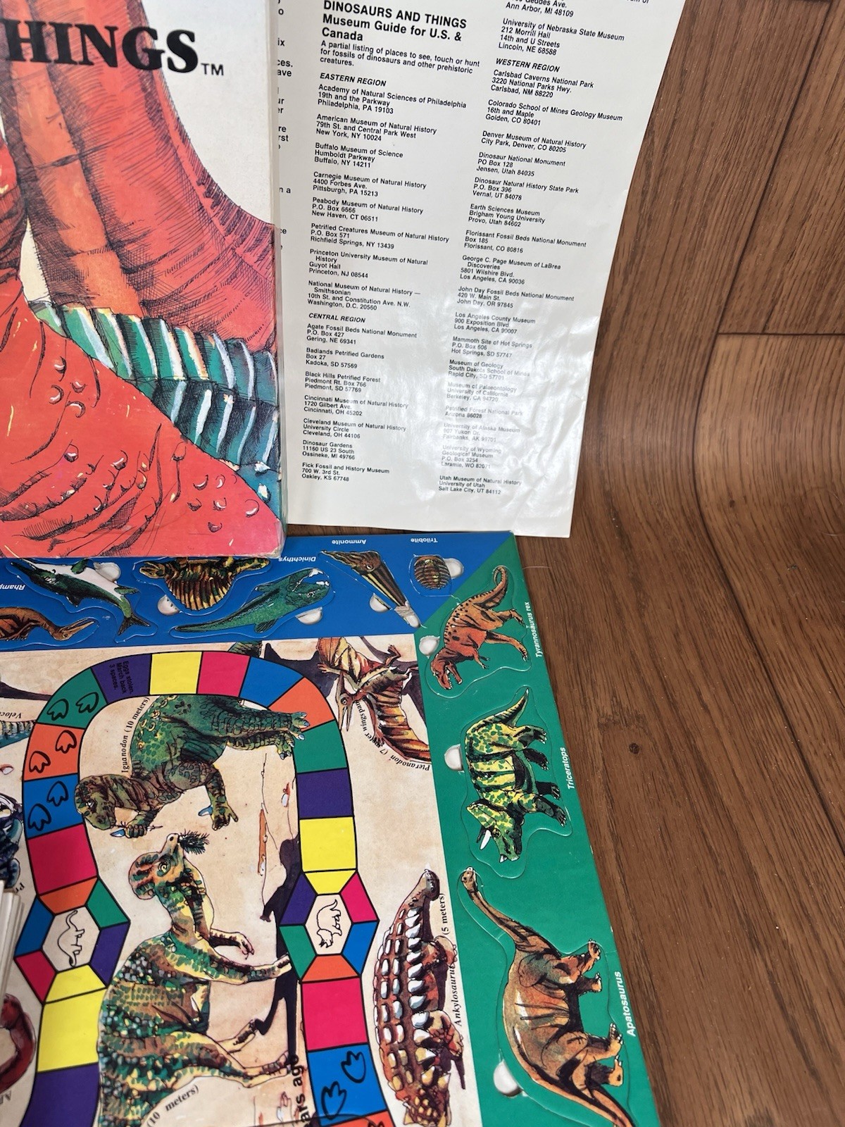 VTG Dinosaurs and Things Board Game by Aristoplay Complete!
