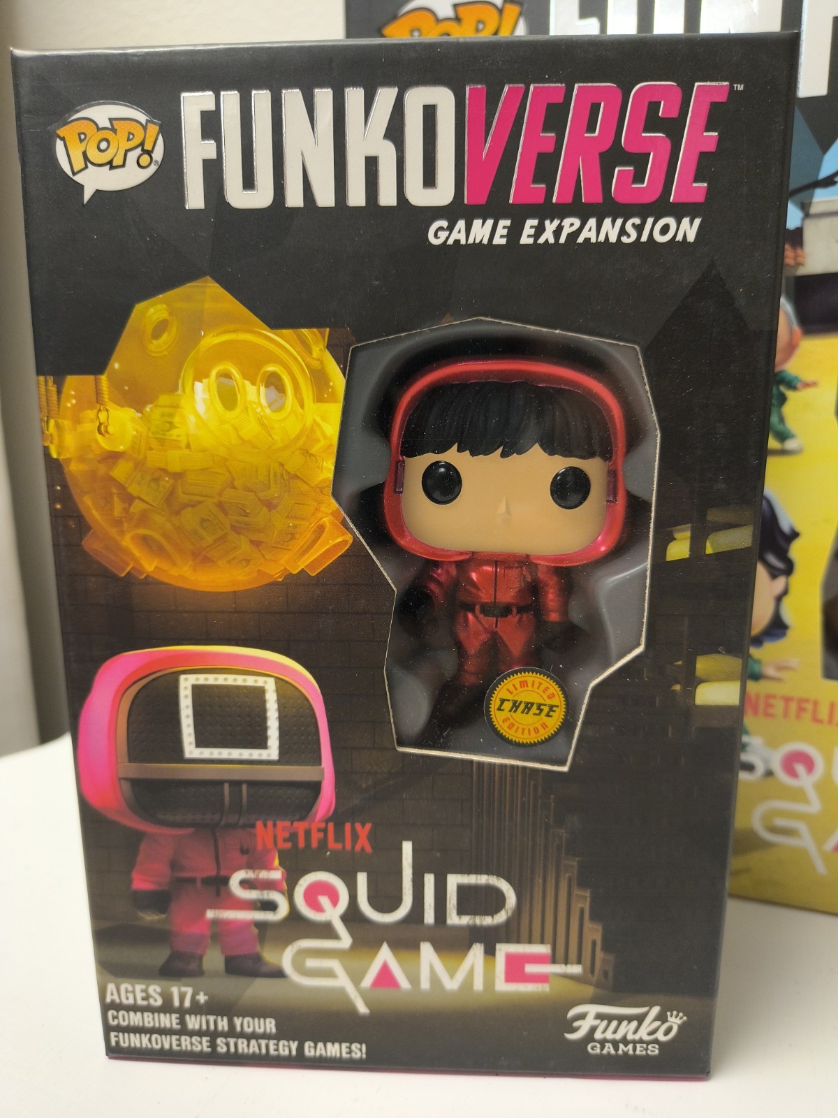 Squid Game Pop! Funkoverse Strategy Game 4-Pack + Expansion *BOTH ARE CHASES!!