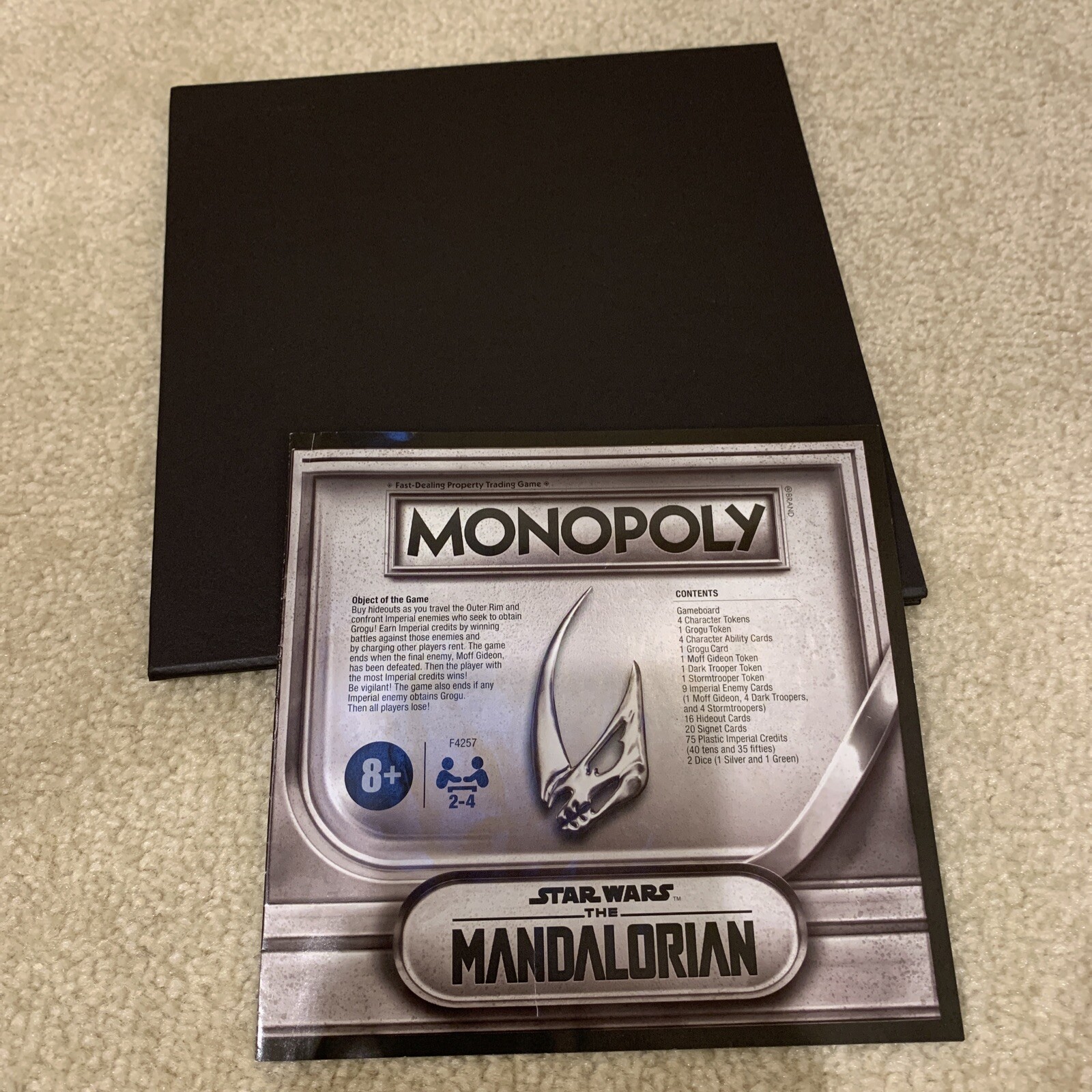 Star Wars The Mandalorian Edition Monopoly Board Game Complete Grogu Hasbro 2021