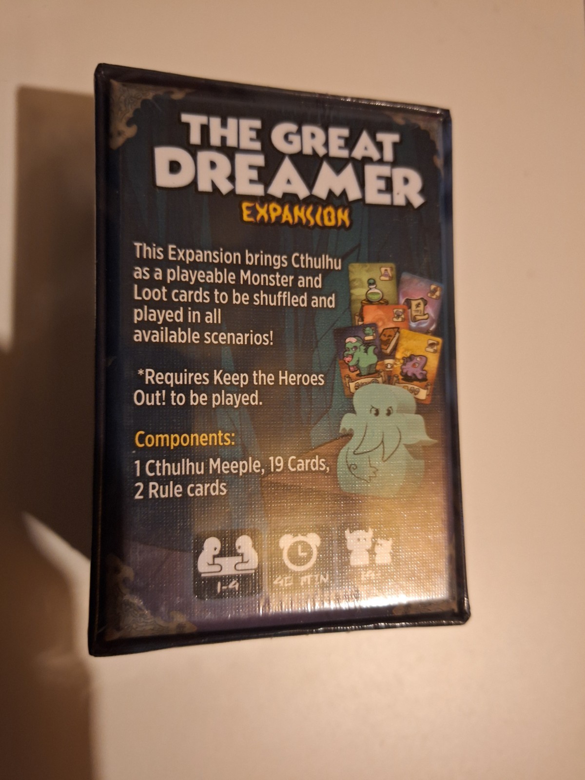 The Great Dreamer Expansion Pack 2nd Print – Keep The Heroes Out! Board Game