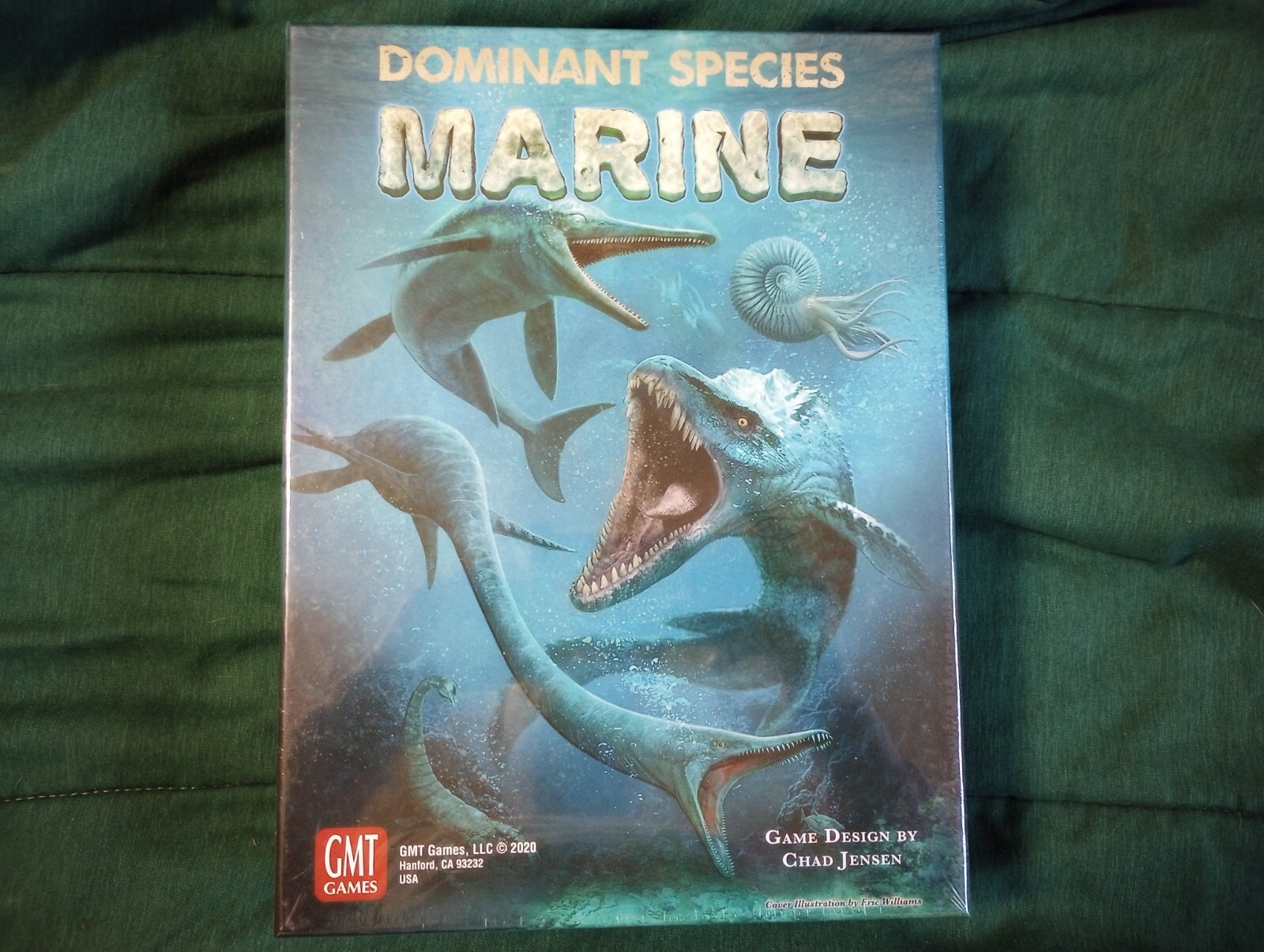 Sealed, DOMINANT SPECIES: Marine. 1st Printing. GMT Games