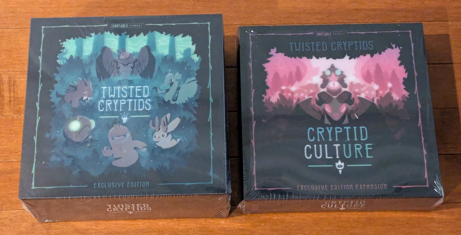 Twisted Cryptids Kickstarter Exclusive Edition + Cryptid Culture Expansion NEW
