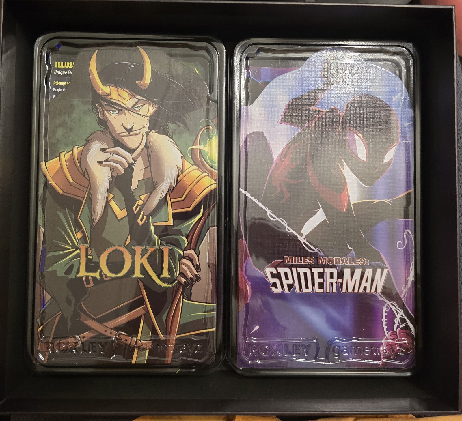 Roxley Marvel Dice Throne Board Game Thor Loki Scarlet Witch Spider-Man Openbox