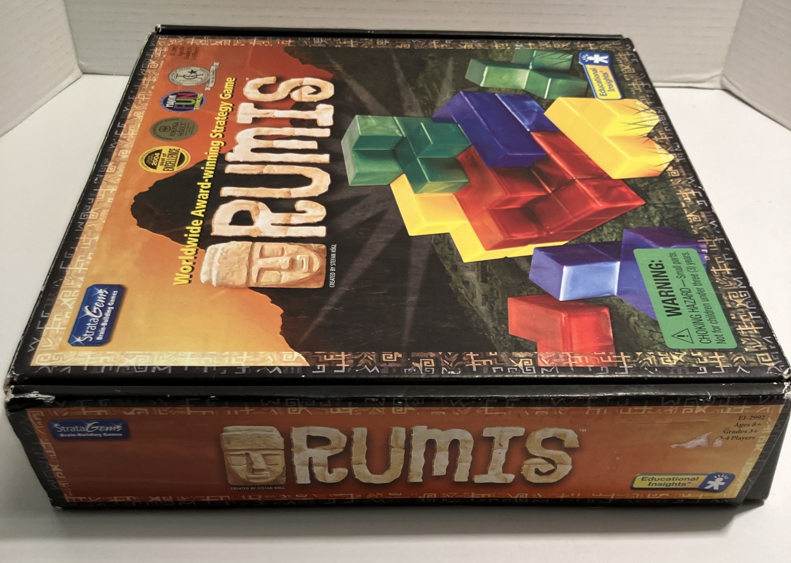 RUMIS Game StrataGems Brain Building Games Educational Insights 100% Complete