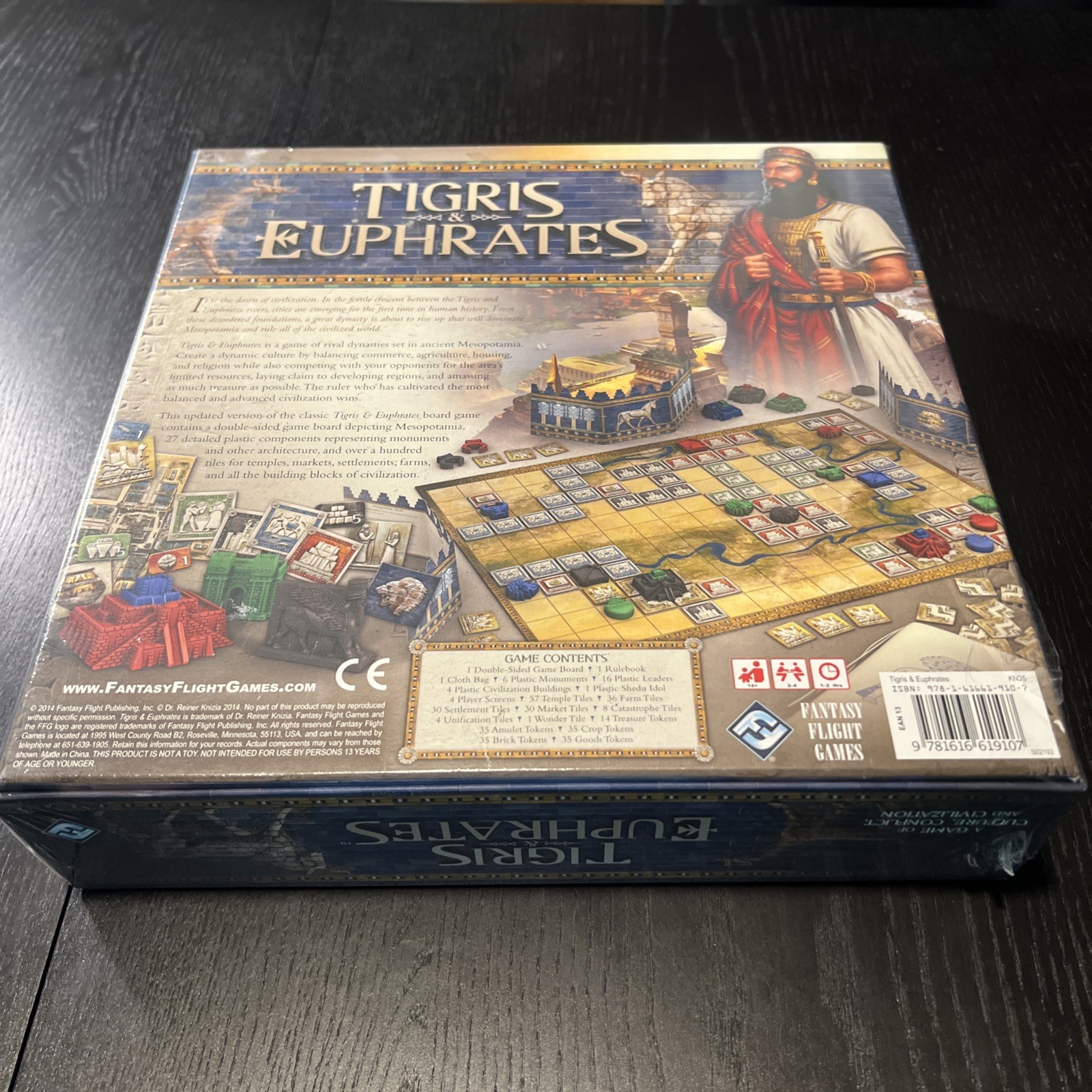 Fantasy Flight Games Tigris and Euphrates Board Game 2014