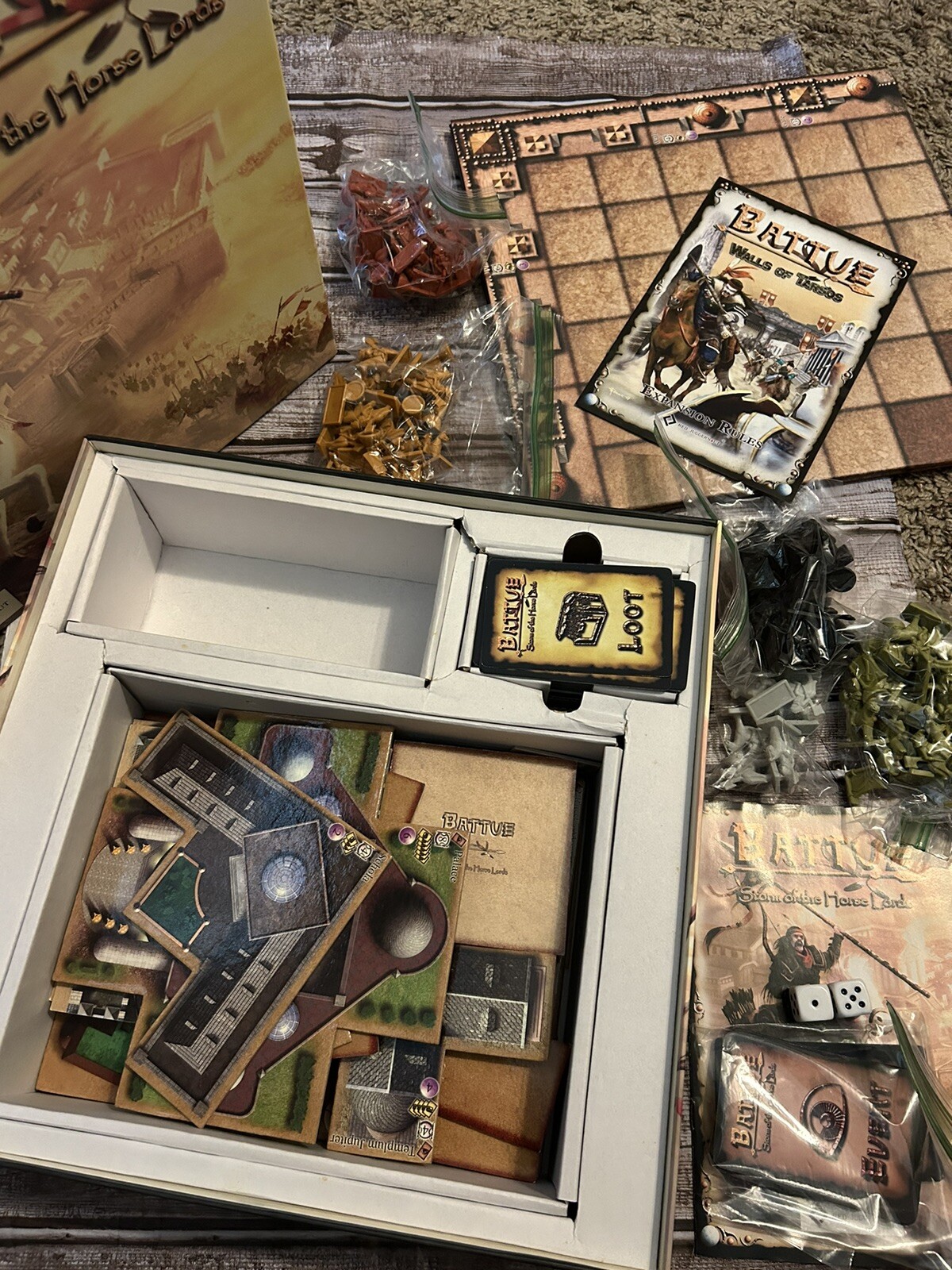 – BATTUE – STORM OF THE HORSE LORDS – Red Juggernaut – Board Game