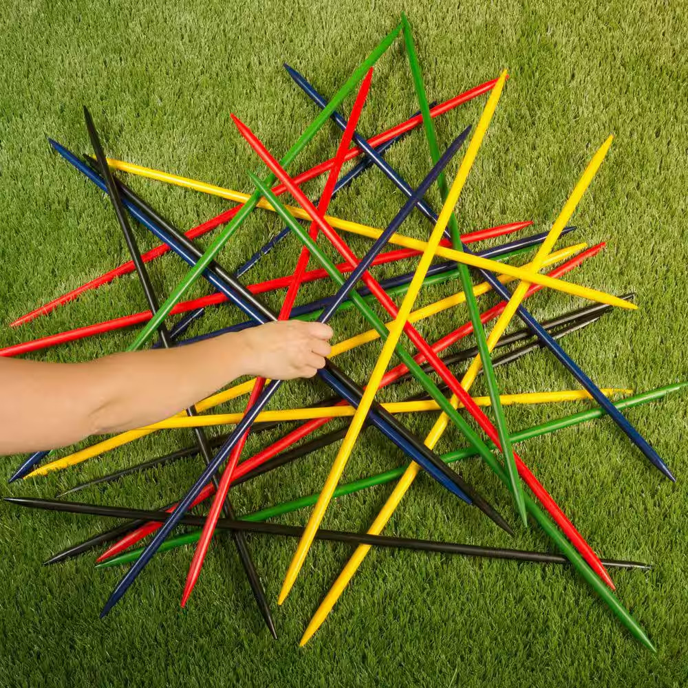 Jumbo Pick up Sticks Classic Wooden Game