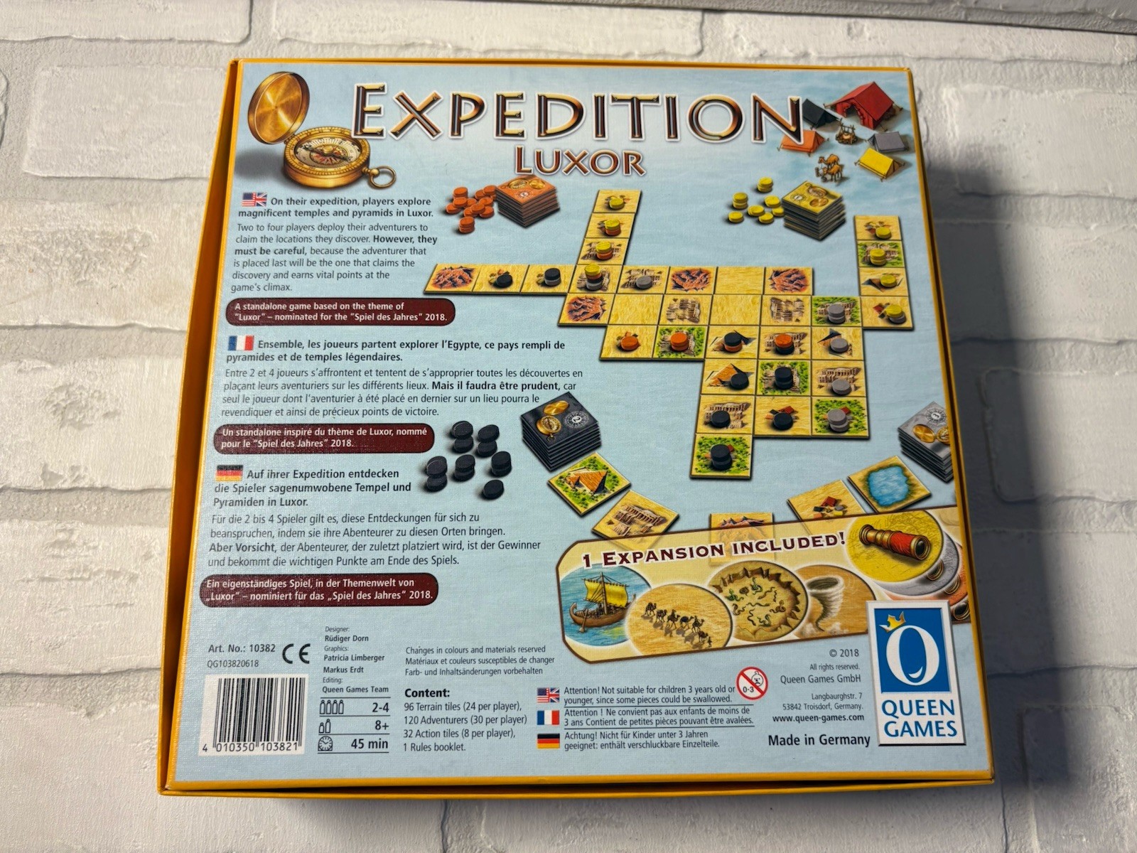 Expedition Luxor – Rudiger Dorn – Queen Games