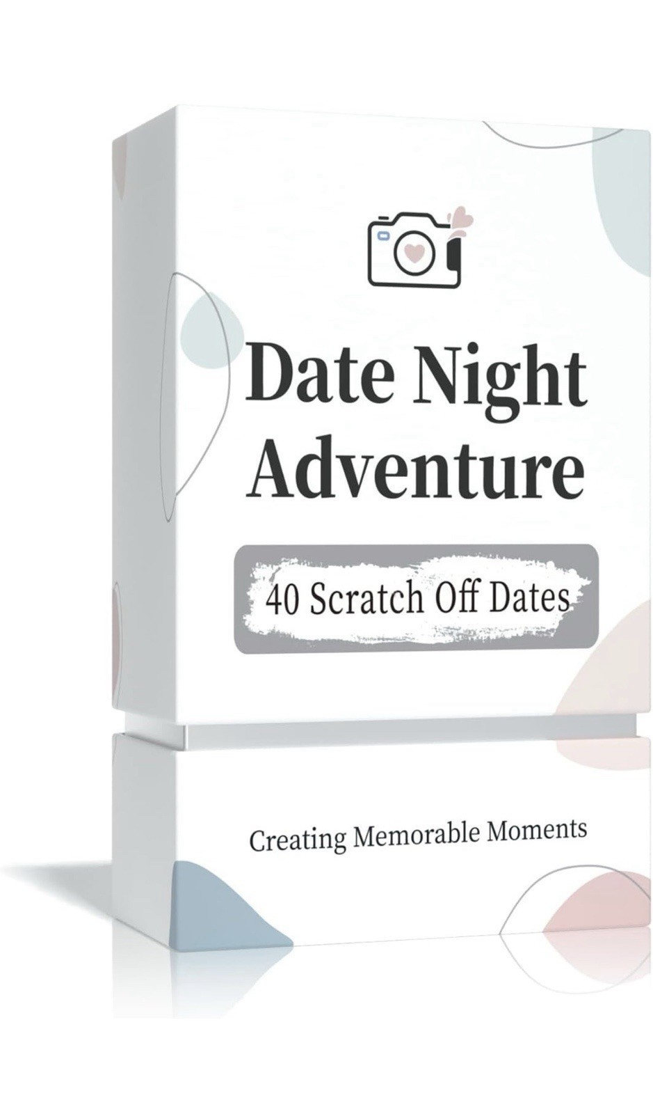 Date Night Adventure – 40 Scratch Off Dates Couples Dating Card Game NEW