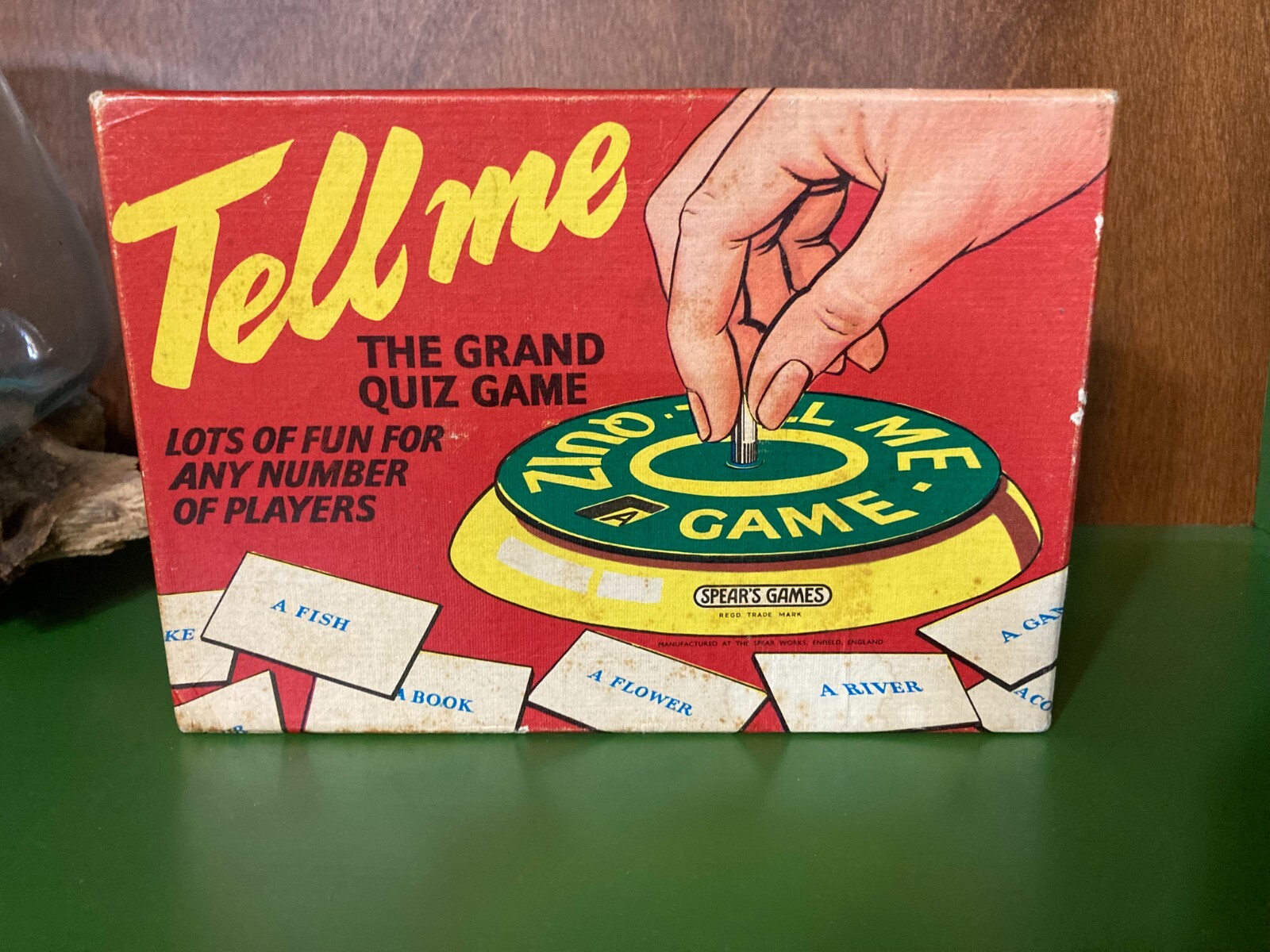 Vintage Tell Me The Grand Quiz Game 1960s British