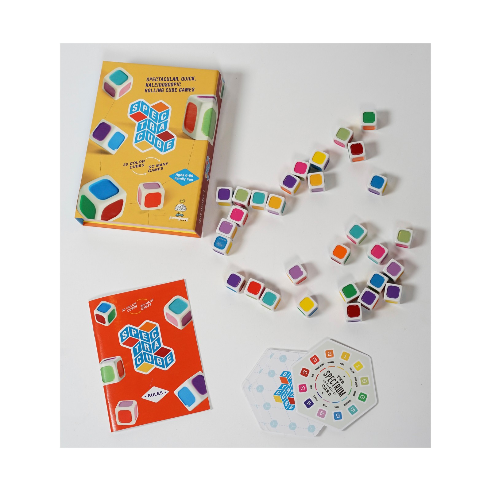 New – Funnybone Toys Spectracube – Ages 6+ | 2-4 players