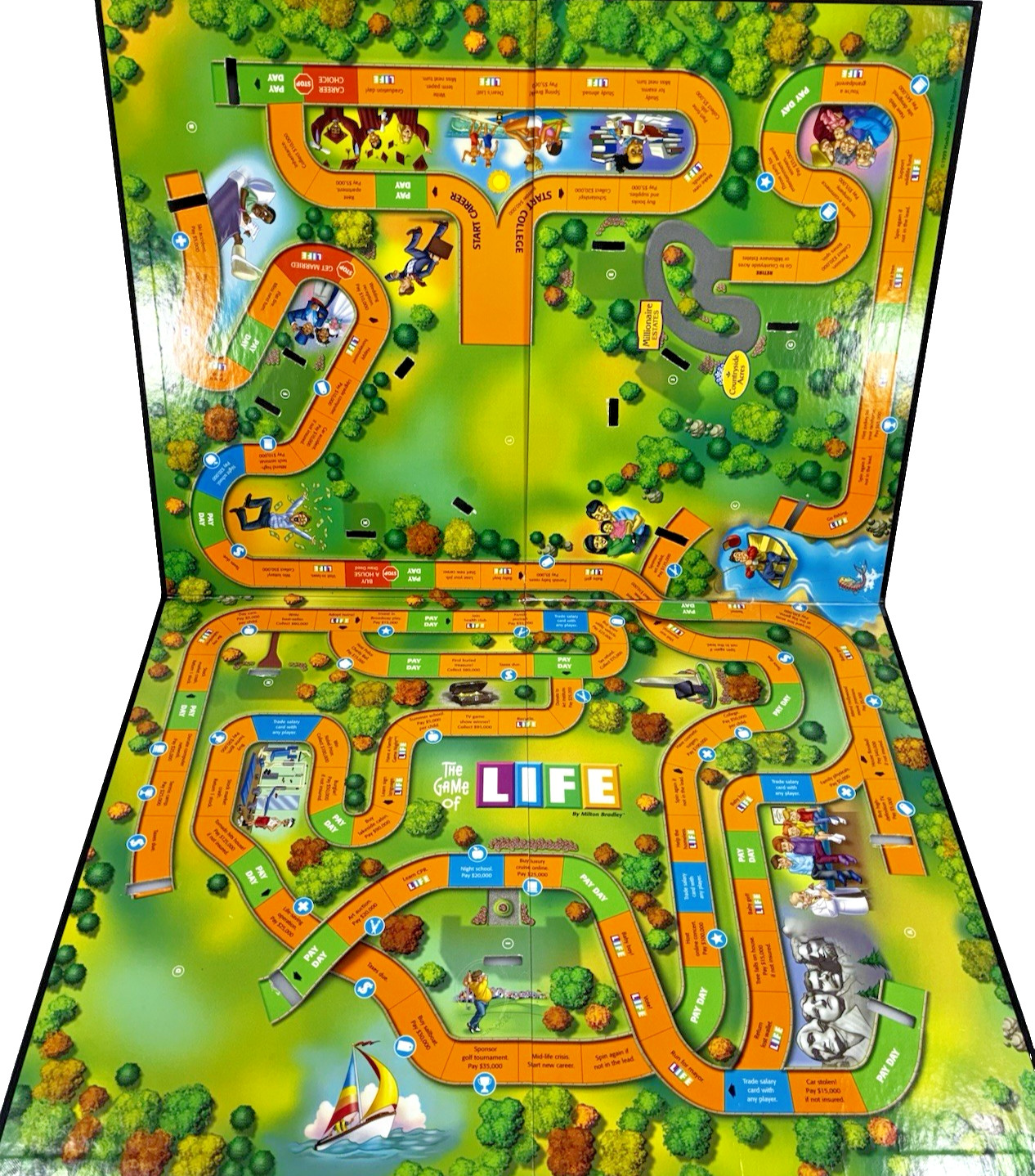 The Game of Life 40th Anniversary Board Game 1999 Vintage 99% Complete