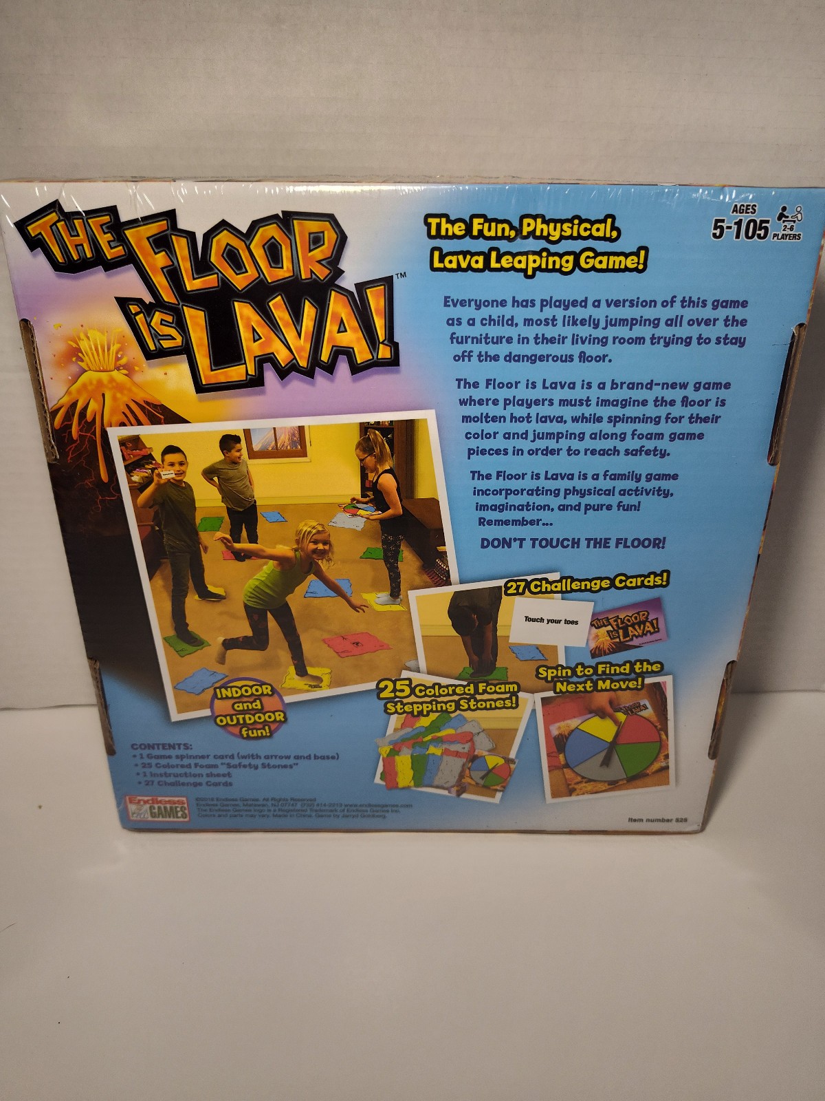 The Floor Is Lava Interactive Board Game Kids Family Party Game Complete