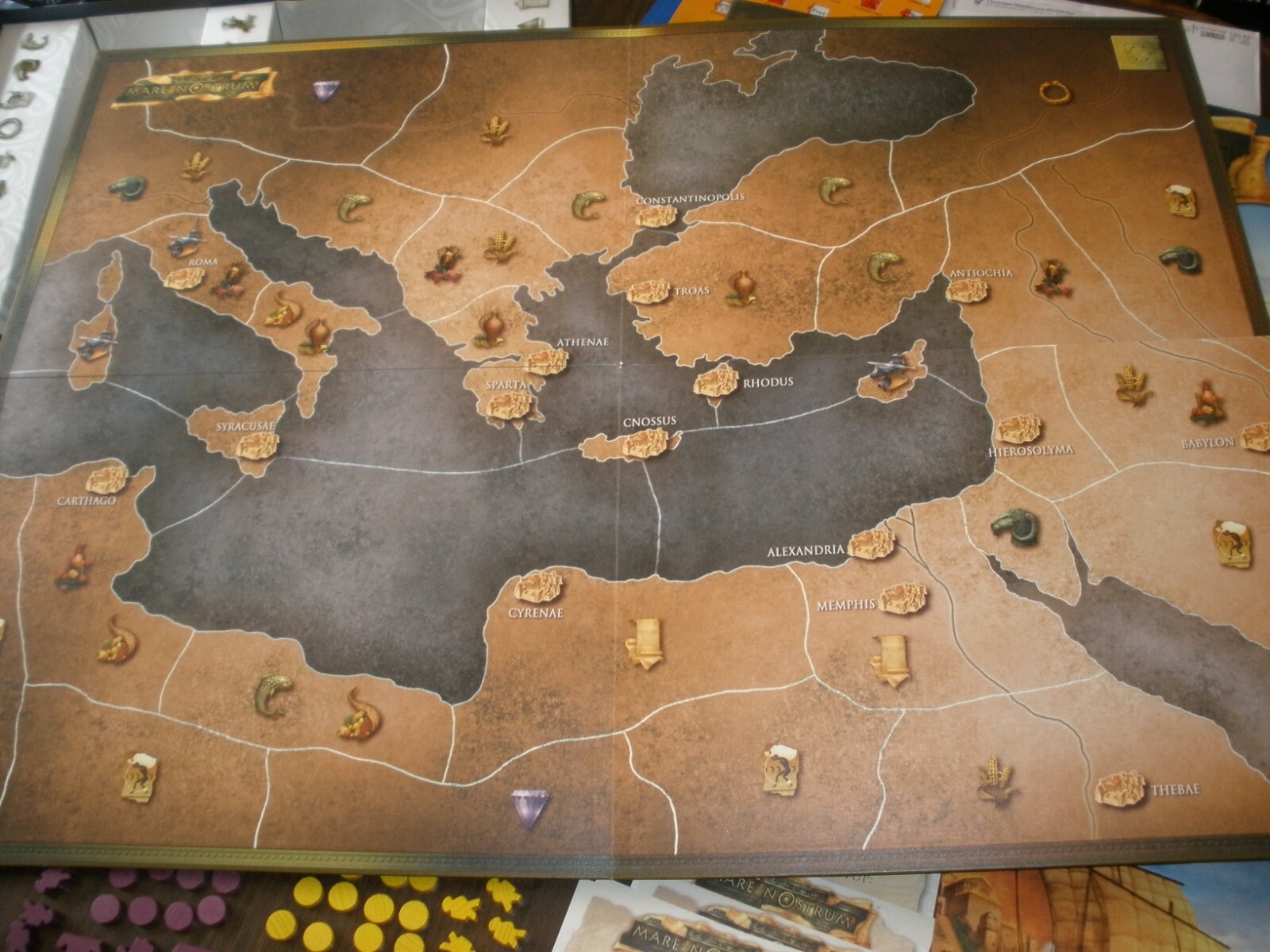Eurogames Boardgame Board Game Mare Nostrum COMPLETE 2003