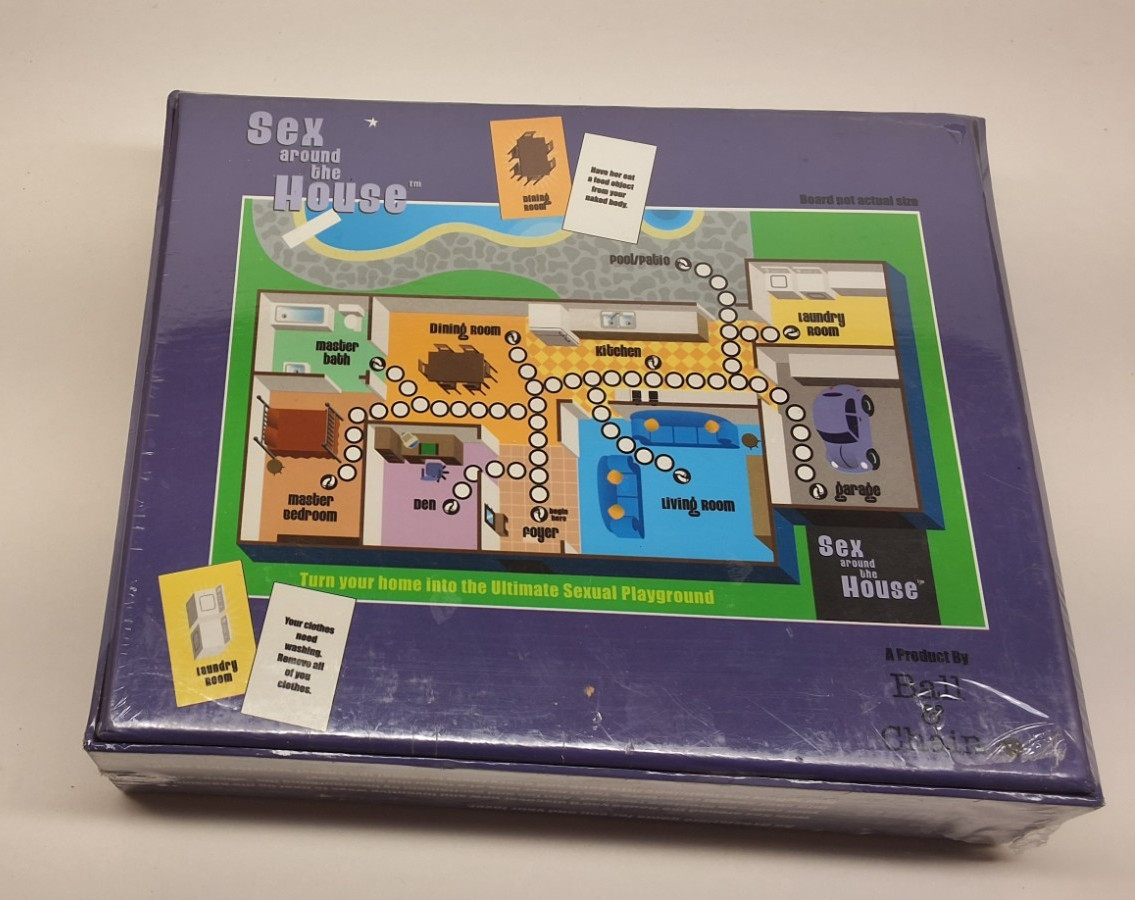 New “Sex Around the House” game- make your house a sexual playground! ADULT GAME