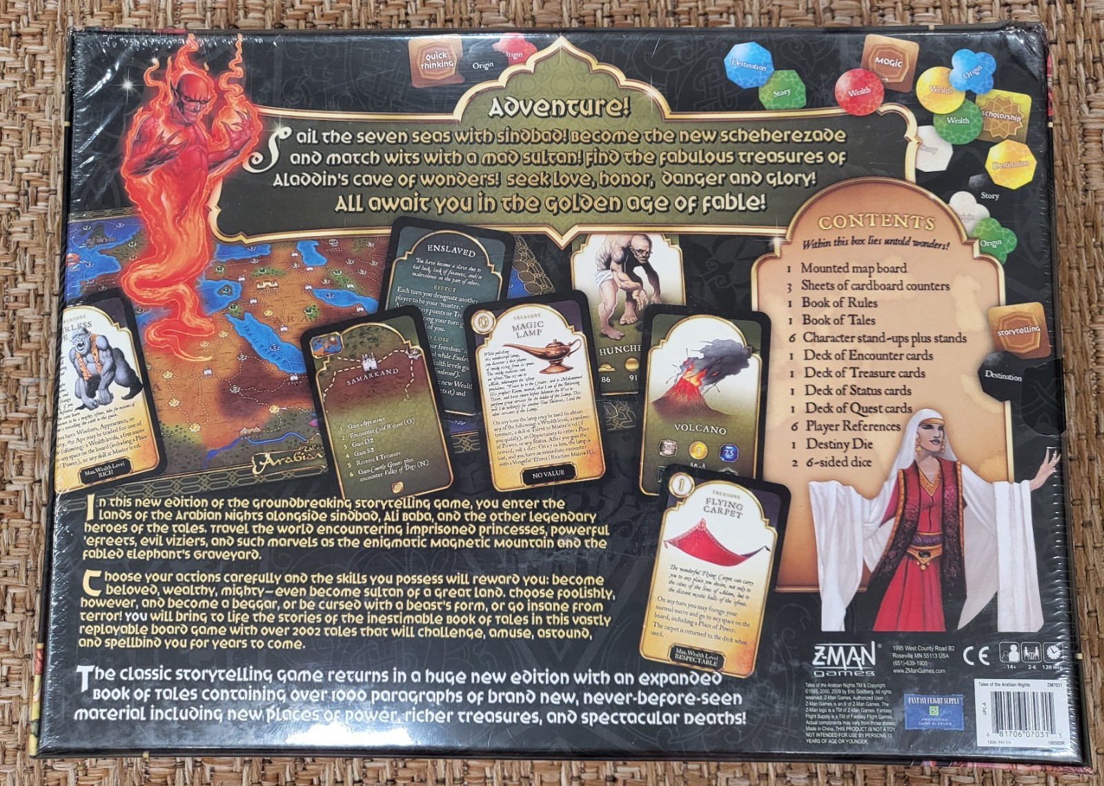 TALES OF THE ARABIAN NIGHTS | Z-MAN GAMES | BRAND NEW / SEALED