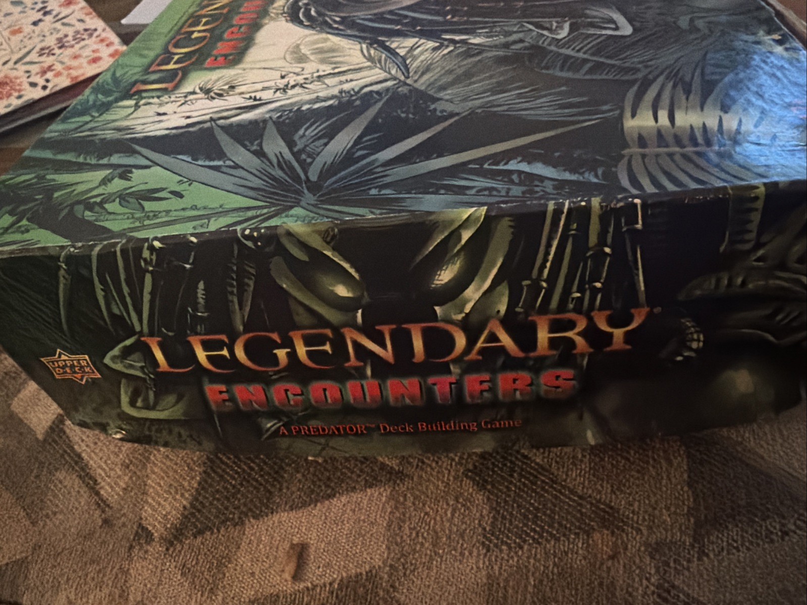 Legendary Encounters PREDATOR Deck Building Game COMPLETE Upper Deck 2015