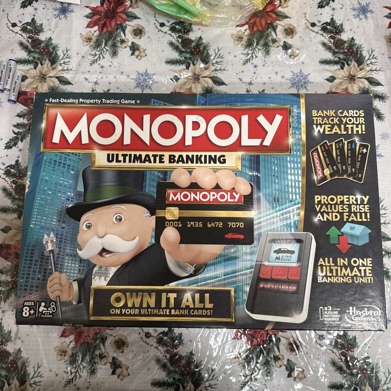 Monopoly Ultimate Banking Edition Electronic Game Board COMPLETE