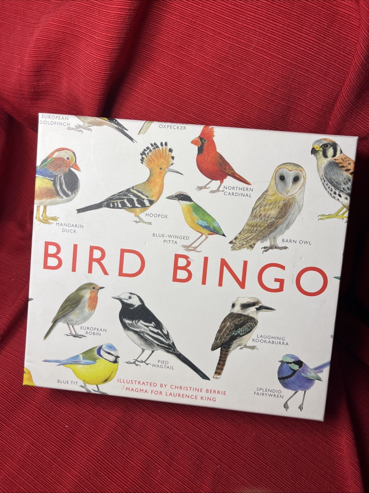 Bird Bingo Game (2012) Illustrated by Christine Berrie, Magma for Laurence King