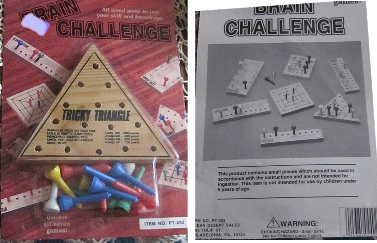 GAME Brain Challenge Tricky Triangle Brand new