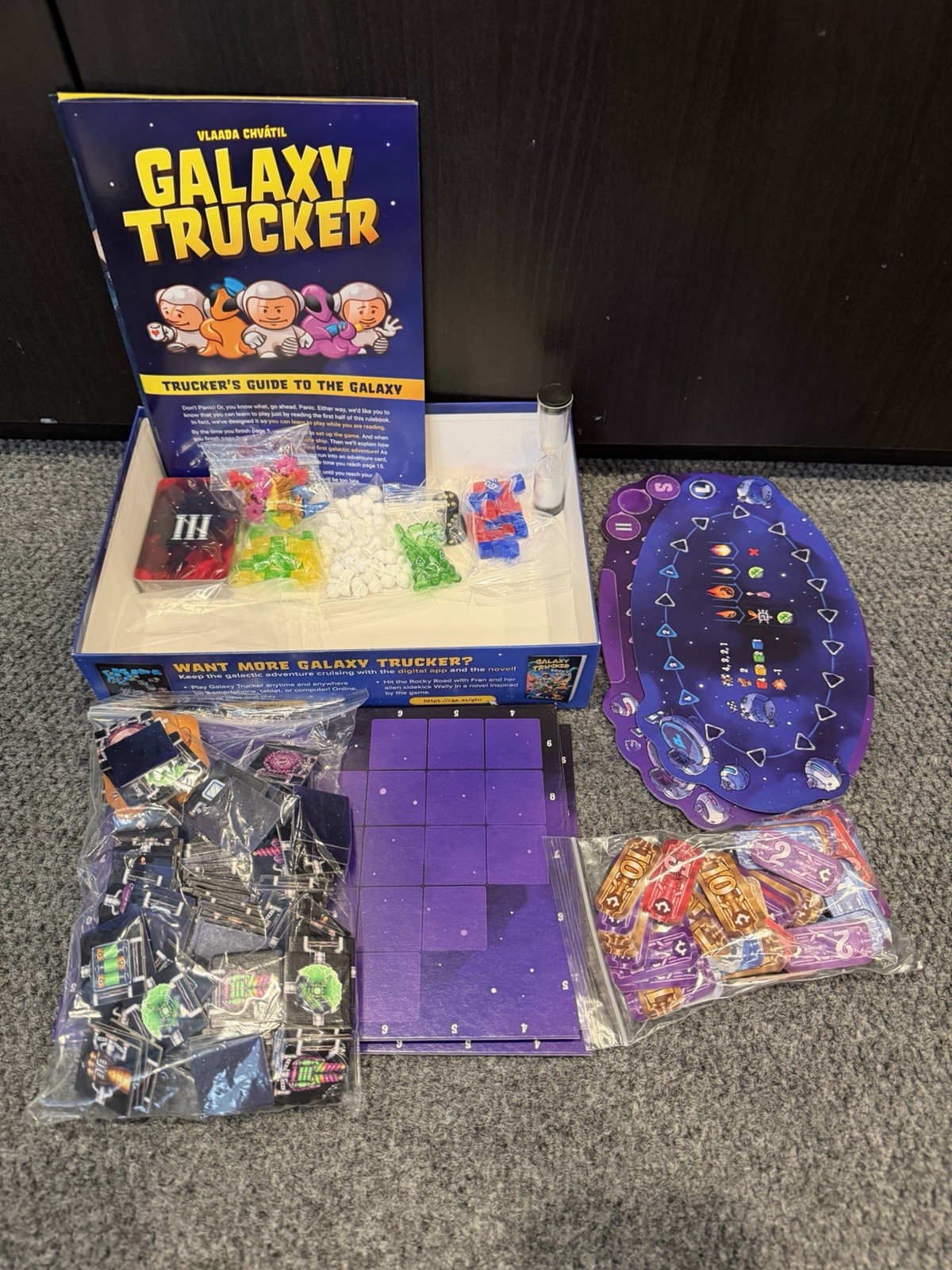 Galaxy Trucker Board Game Brand New 100% Complete Czech Games Edition