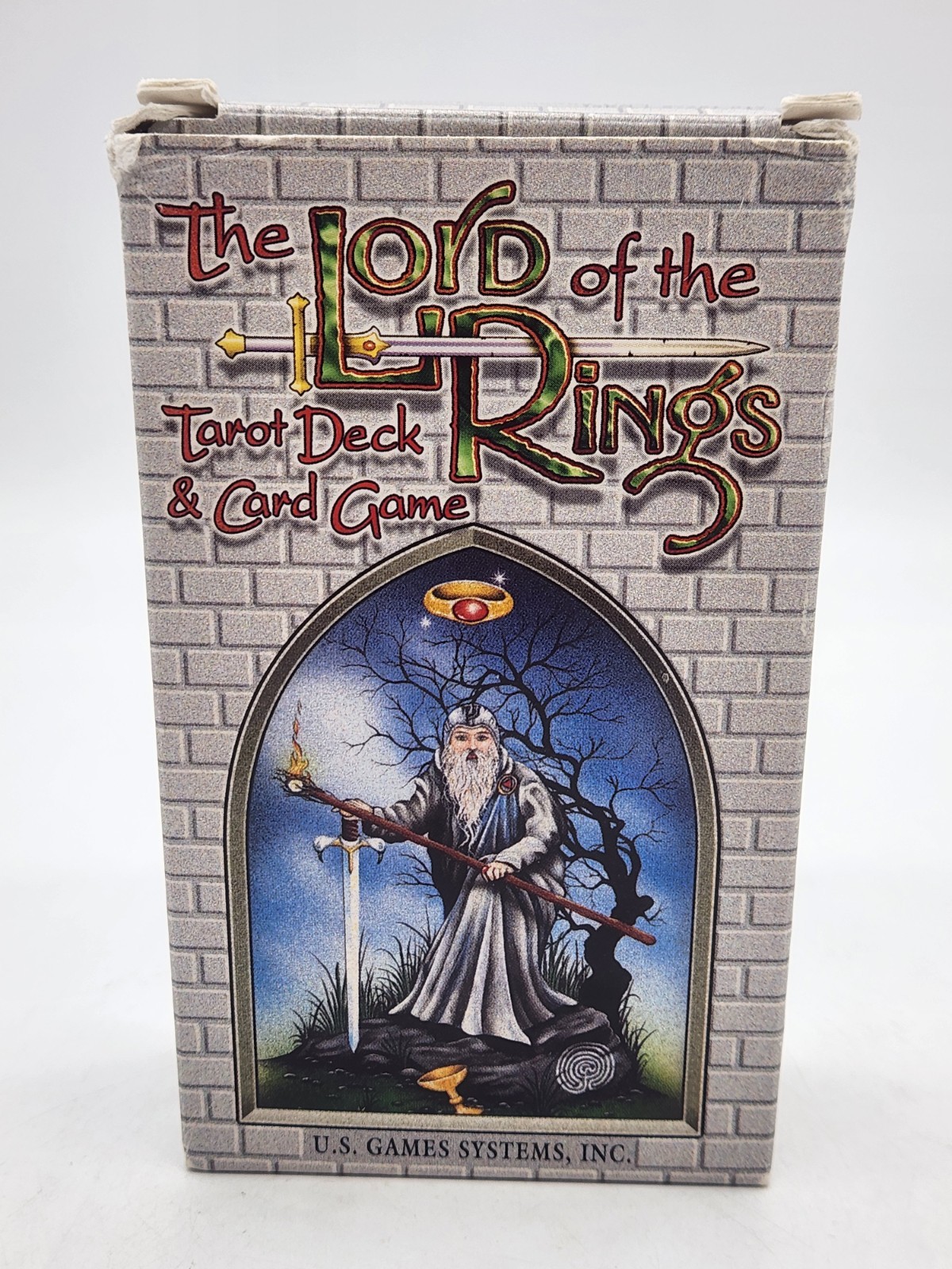 The Lord Of The Rings Tarot Deck & Card Game 1996 U.S. Games System Complete Set