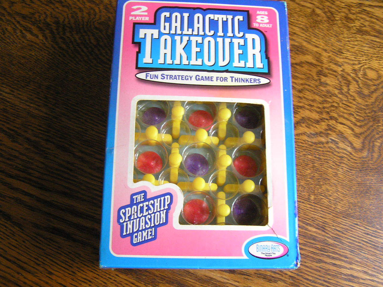 2000 Binary Arts 2~Player GALACTIC TAKEOVER Strategy Game For Thinkers Ages 8+