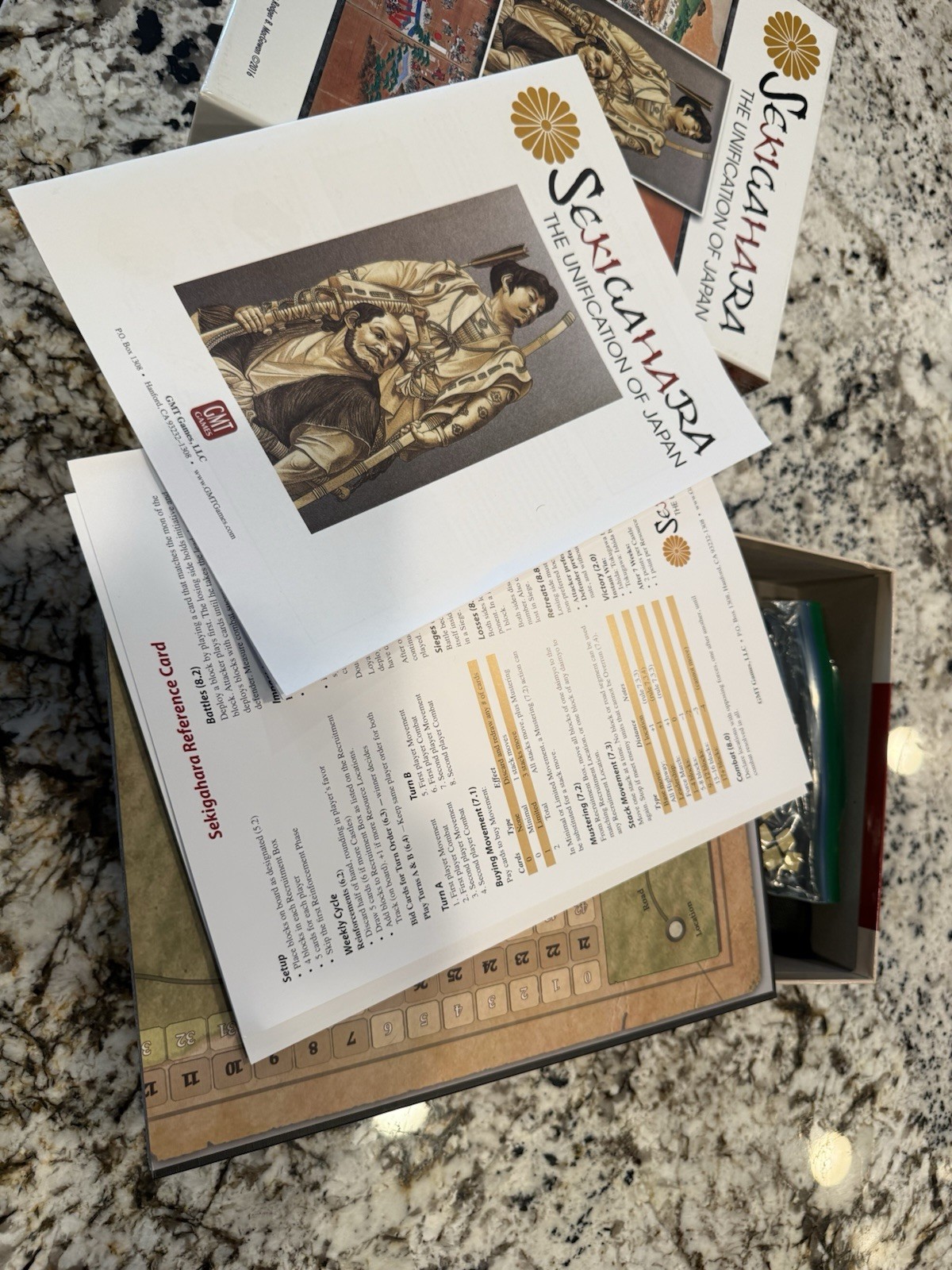Sekigahara: The Unification of Japan GMT Games