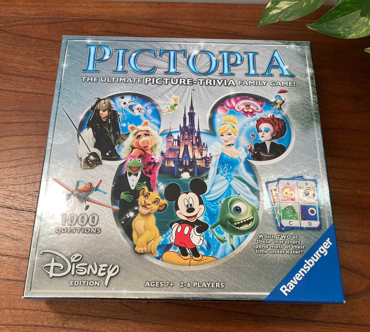 Pictopia Ultimate Picture-Trivia Family Game DISNEY Edition 7+ 2-6 Players NEW