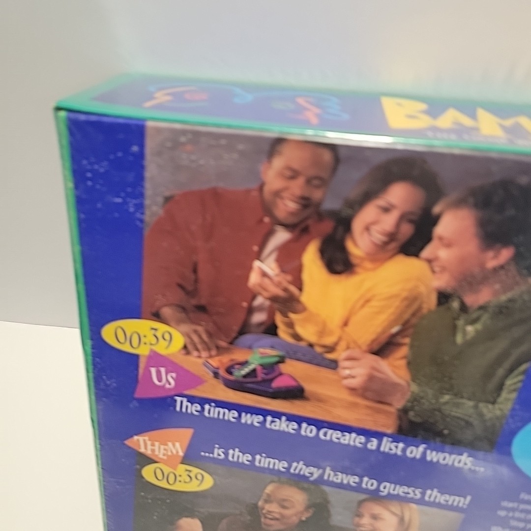 1997 VINTAGE BAMBOOZLE GAME PARKER BROTHERS NEW FACTORY SEALED BORED IDEAS
