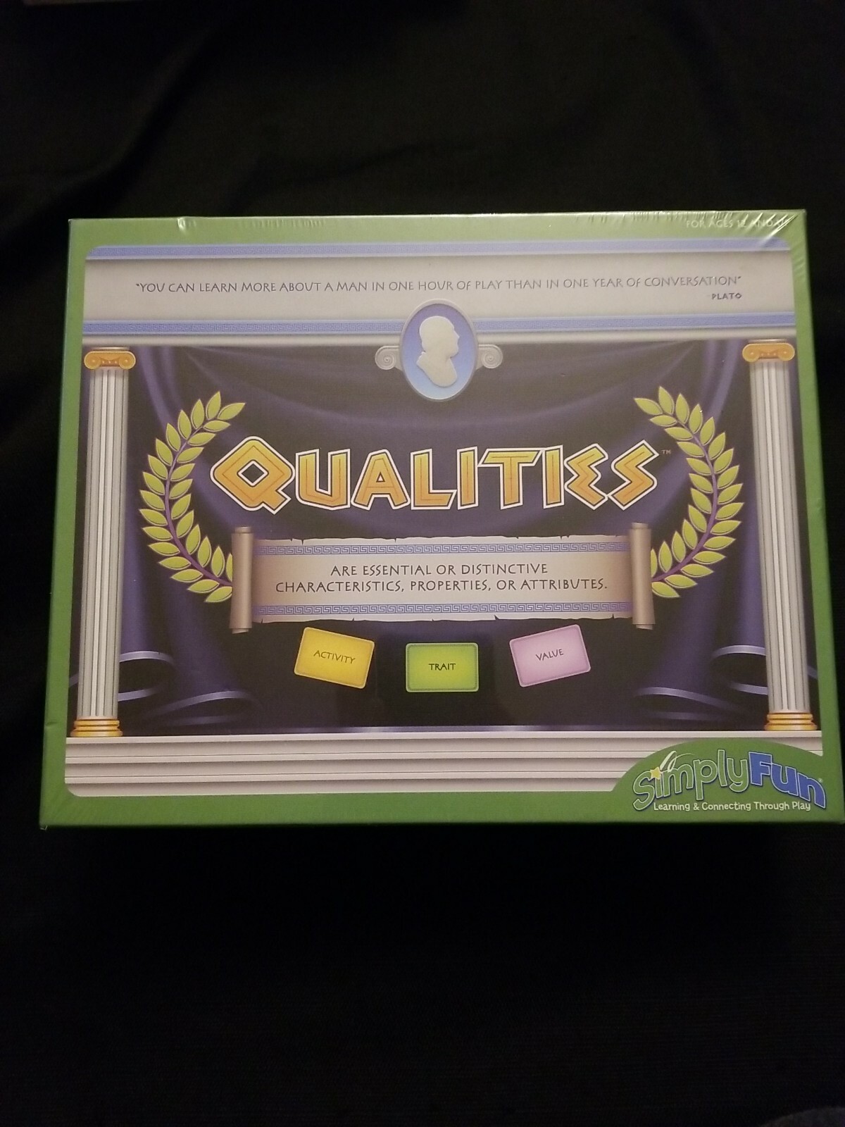 Qualities Board Game by Simply Fun NEW! Social interaction & self discovery game