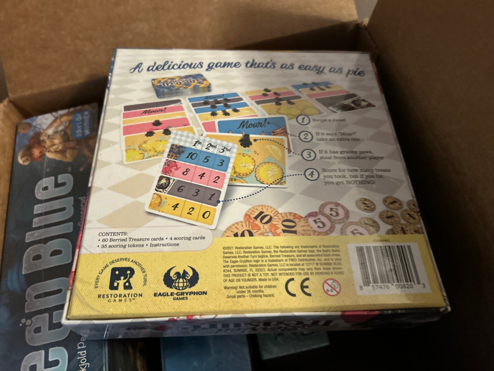 Lot of 5 – Board Game $205 Deep Blue, Berried Treasure, Dive Birdwatcher, Alpuj