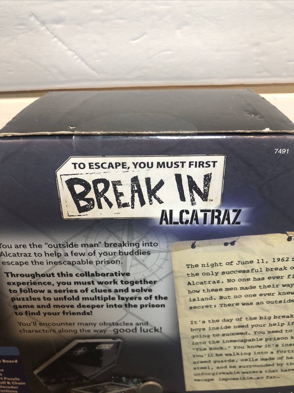 New PlayMonster Break In Alcatraz Game. Age 10+/1-6 Players Factory Sealed.