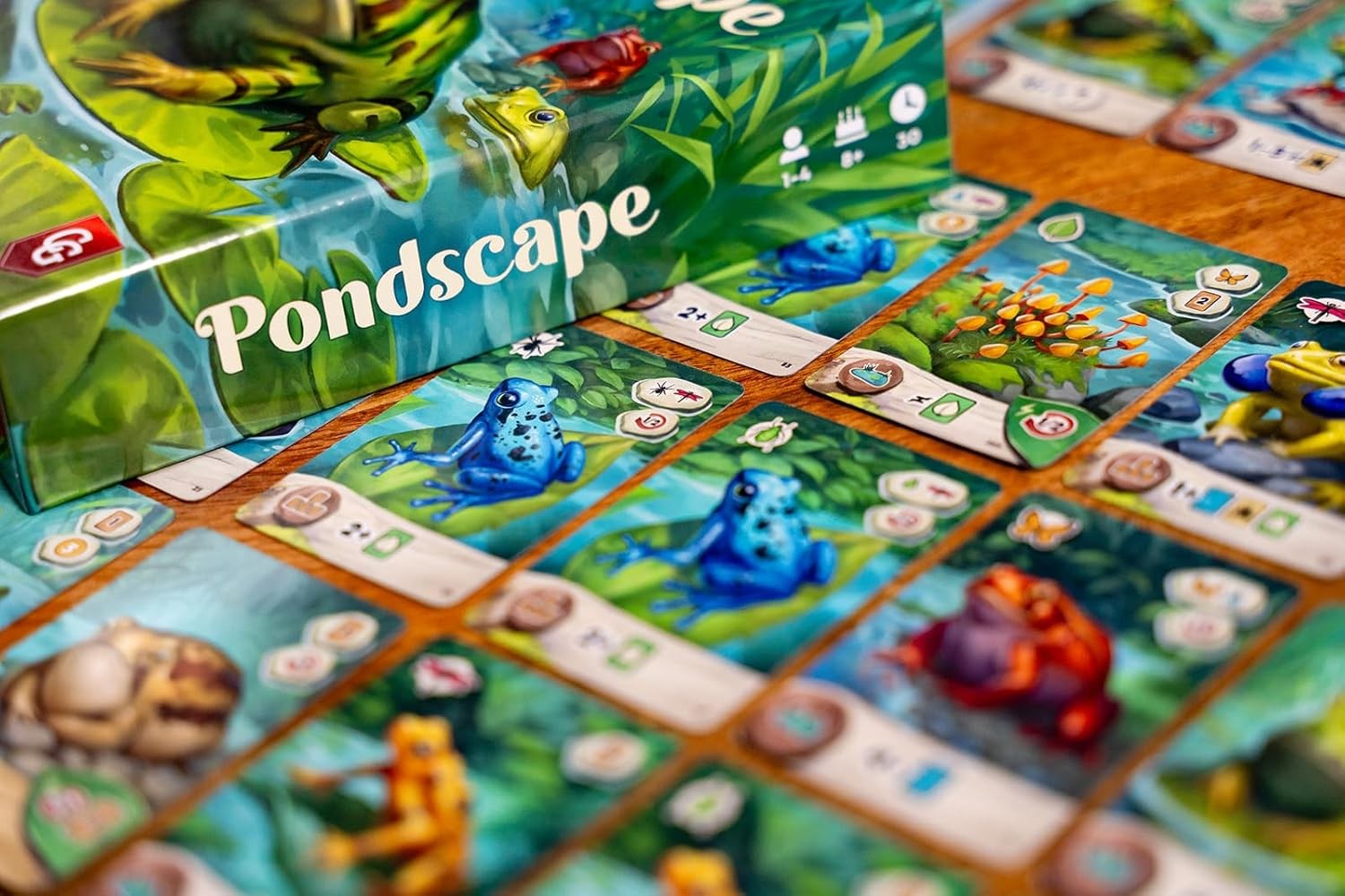 Pondscape + Wooden Frog Promo by Capstone Games – SEALED